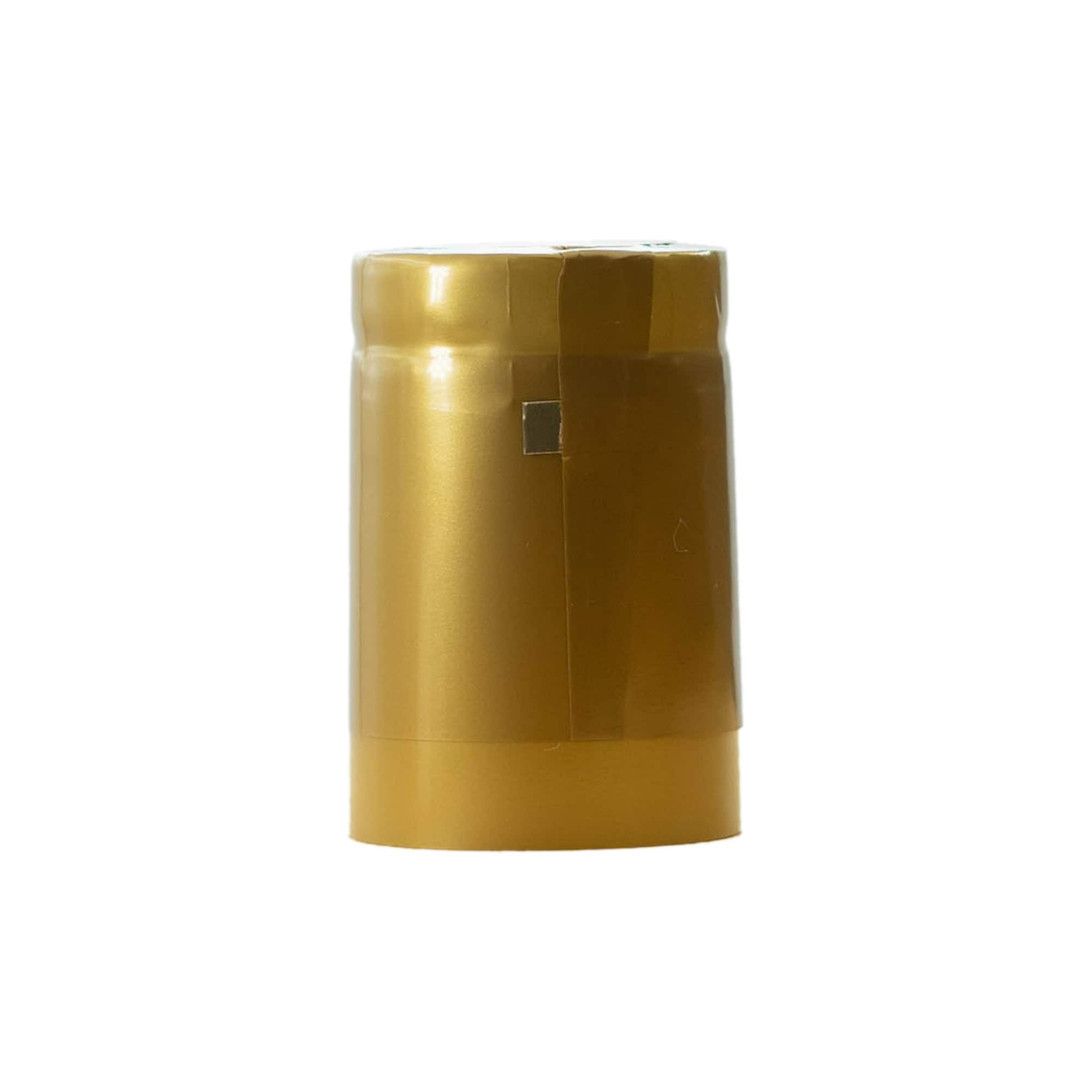Hőre zsugorodó kapszula 32x41, PVC-műanyag, arany