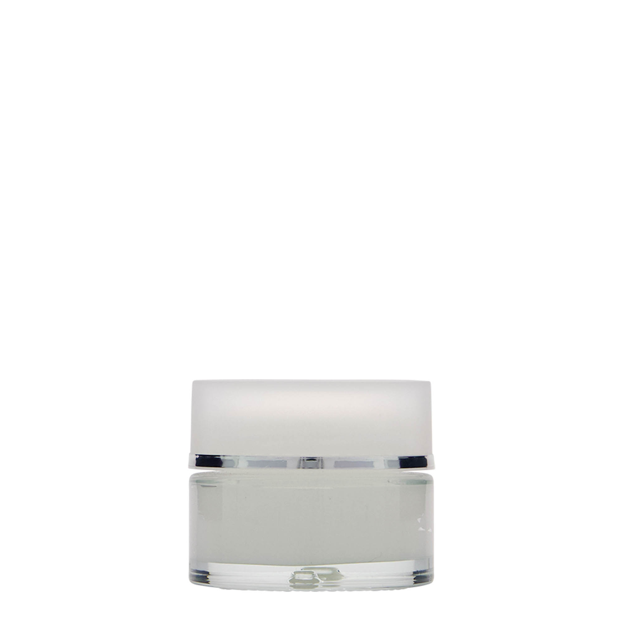 30 ml tégely 'Clear Edition', üveg, nyílás: csavarzár