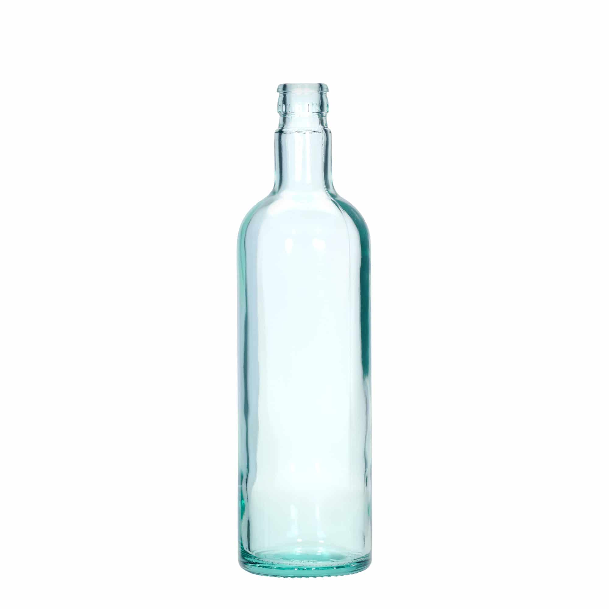 750 ml-es ecetes/olajos palack 'Willy New', üveg, világoszöld, szájnyílás: DOP 750 ml-es ecetes/olajos palack 'Willy New', üveg, világoszöld, szájnyílás: DOP
