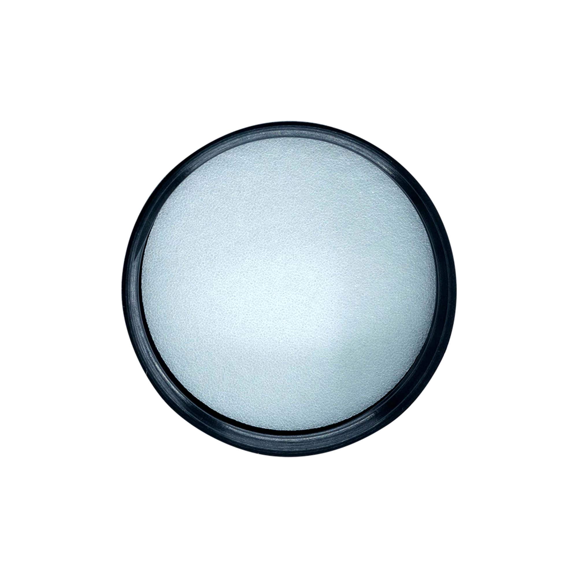 Csavaros záróelem 60 ml-es 'Brown Line'-hoz, HPM műanyag, fekete