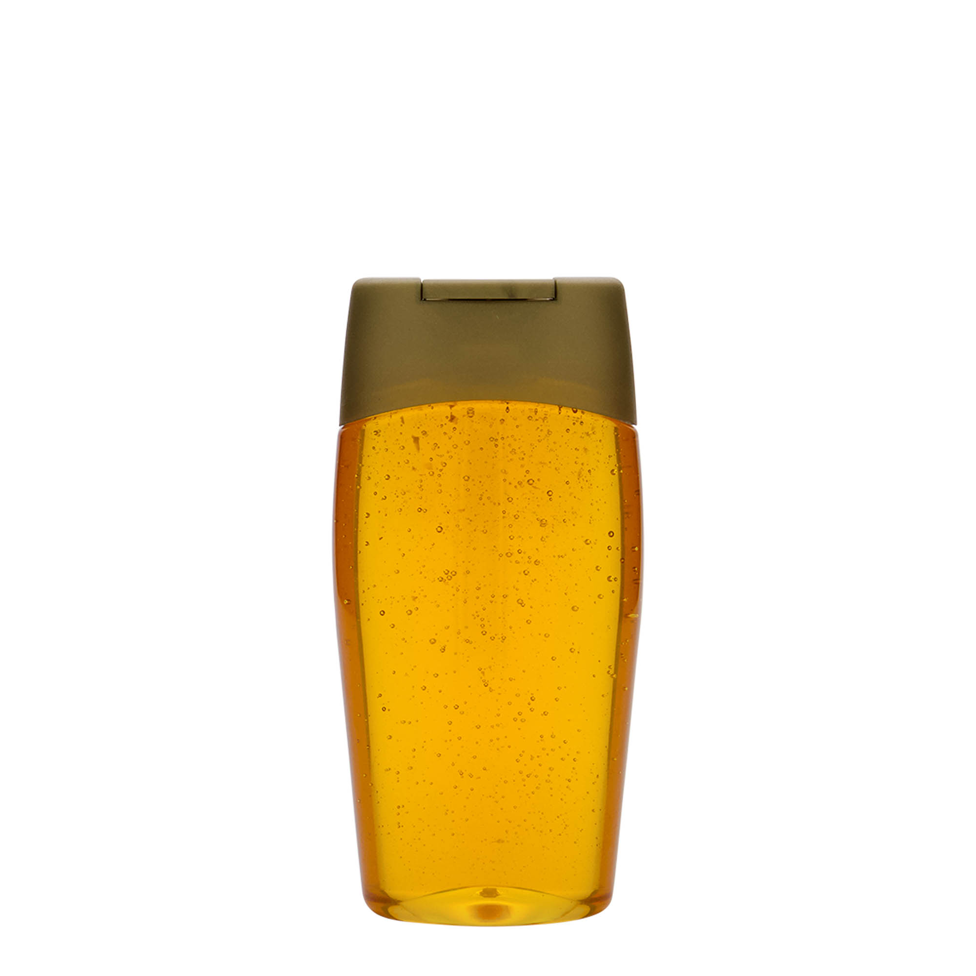 200 ml PET-palack 'Squeeze', ovális, műanyag