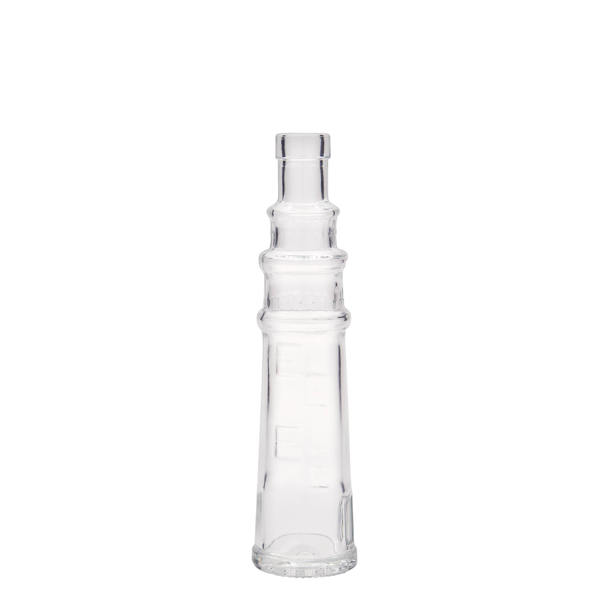 100 ml üvegpalack 'Leuchtturm', nyílás: parafa