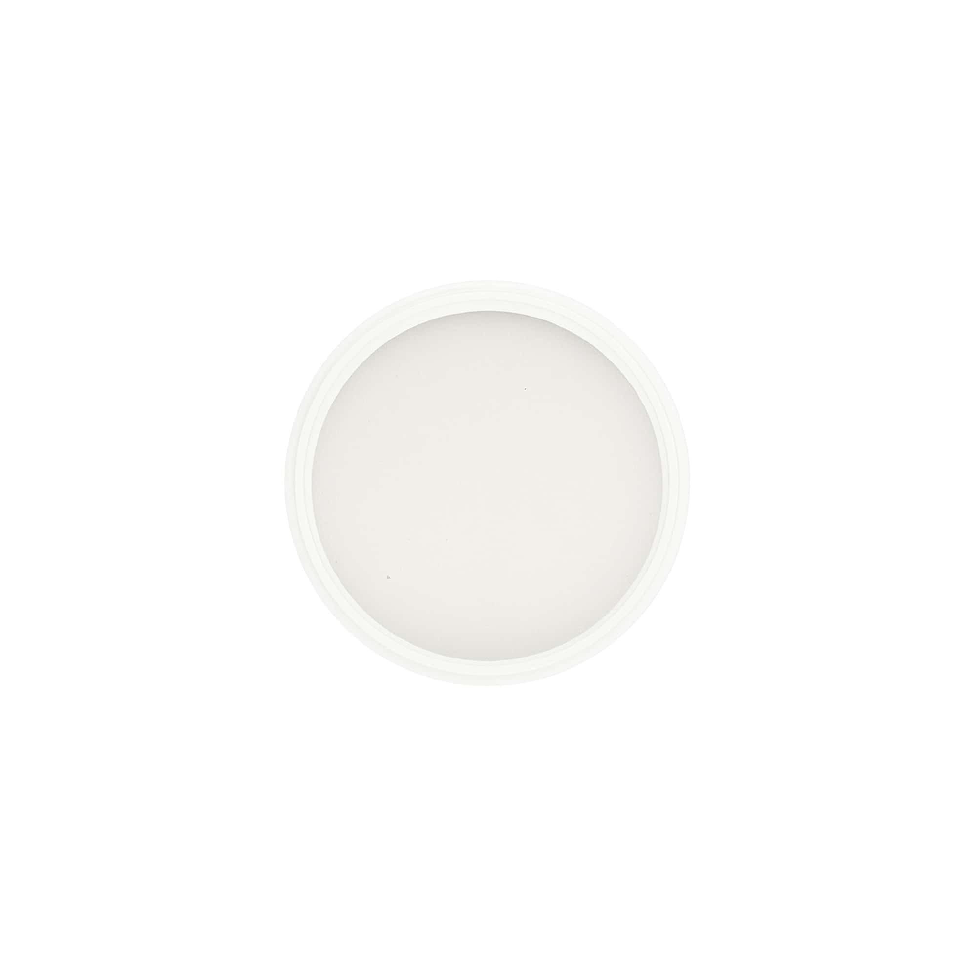 Csavarzár 60 ml-es 'Brown Line'-hoz, PP, fehér