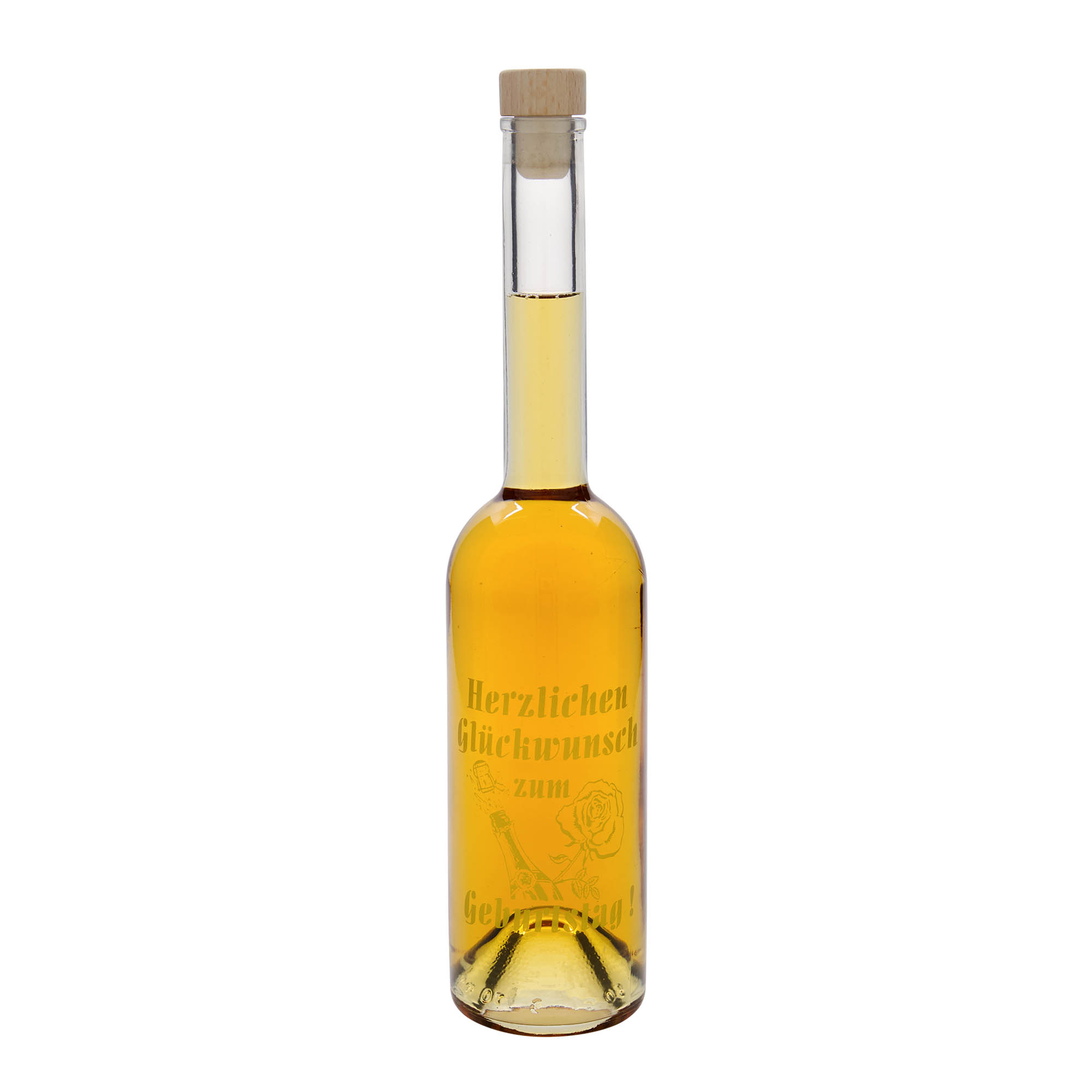500 ml üvegpalack 'Opera', motívum: születésnapi palack, nyílás: parafa 500 ml üvegpalack 'Opera', motívum: születésnapi palack, nyílás: parafa