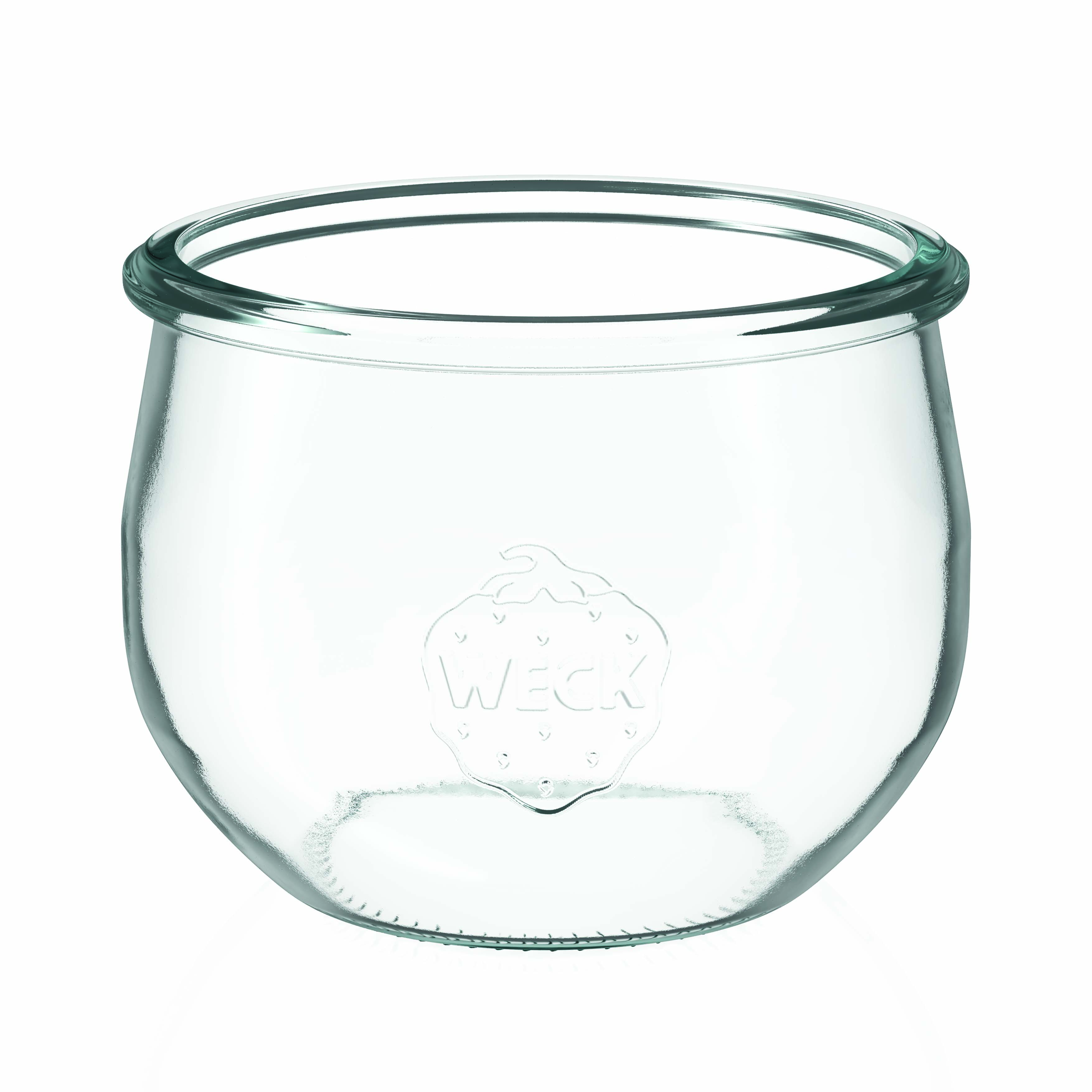 580 ml WECK-Tulipánüveg #, Száj: Kerek perem