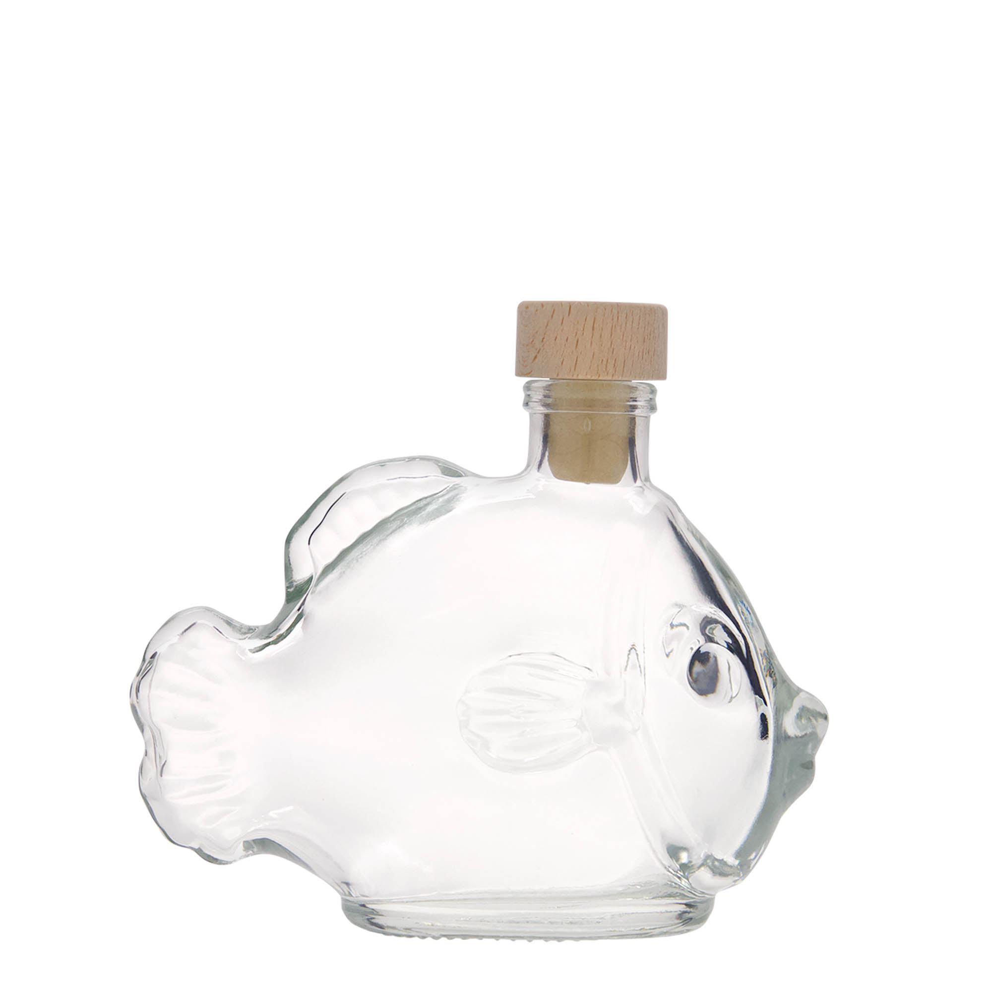 200 ml üvegpalack 'Hal', nyílás: parafa 200 ml üvegpalack 'Hal', nyílás: parafa