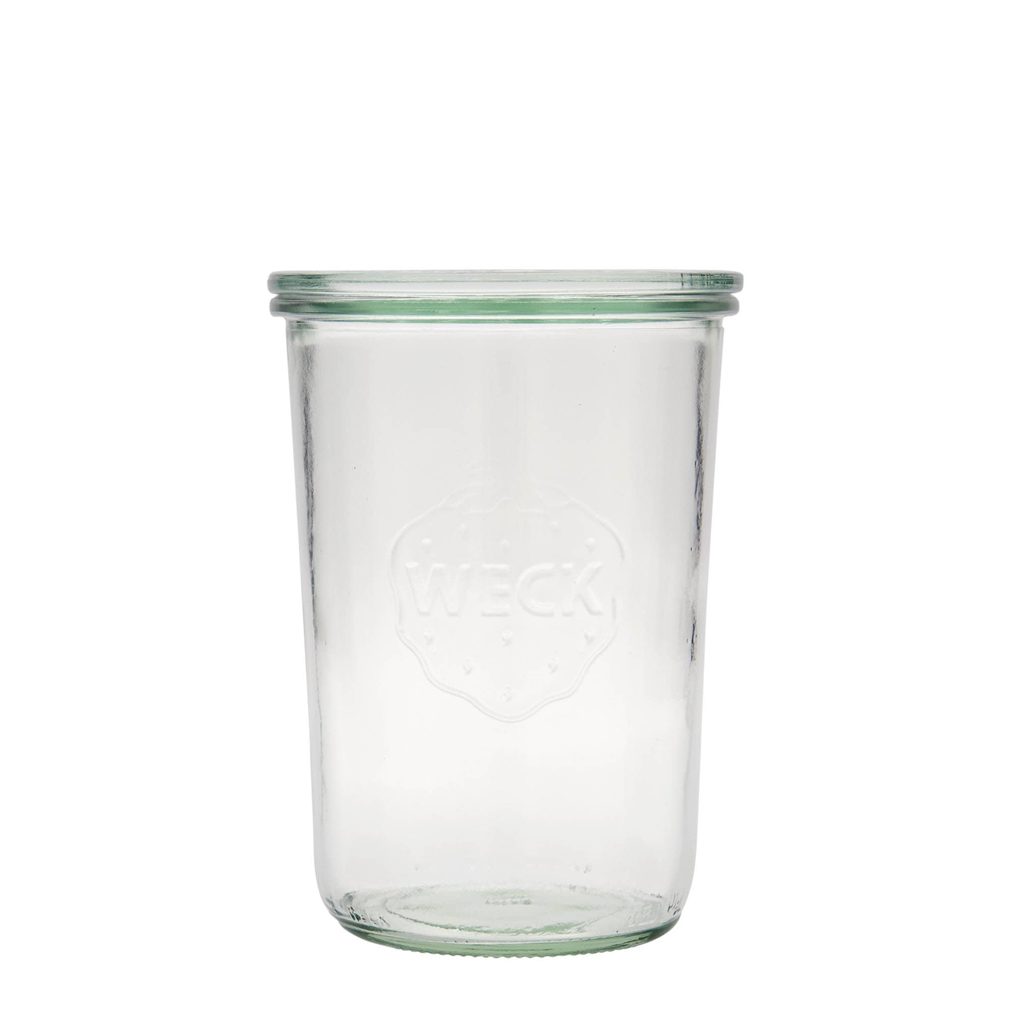 850 ml WECK fordított üveg, perem: kerek szélű