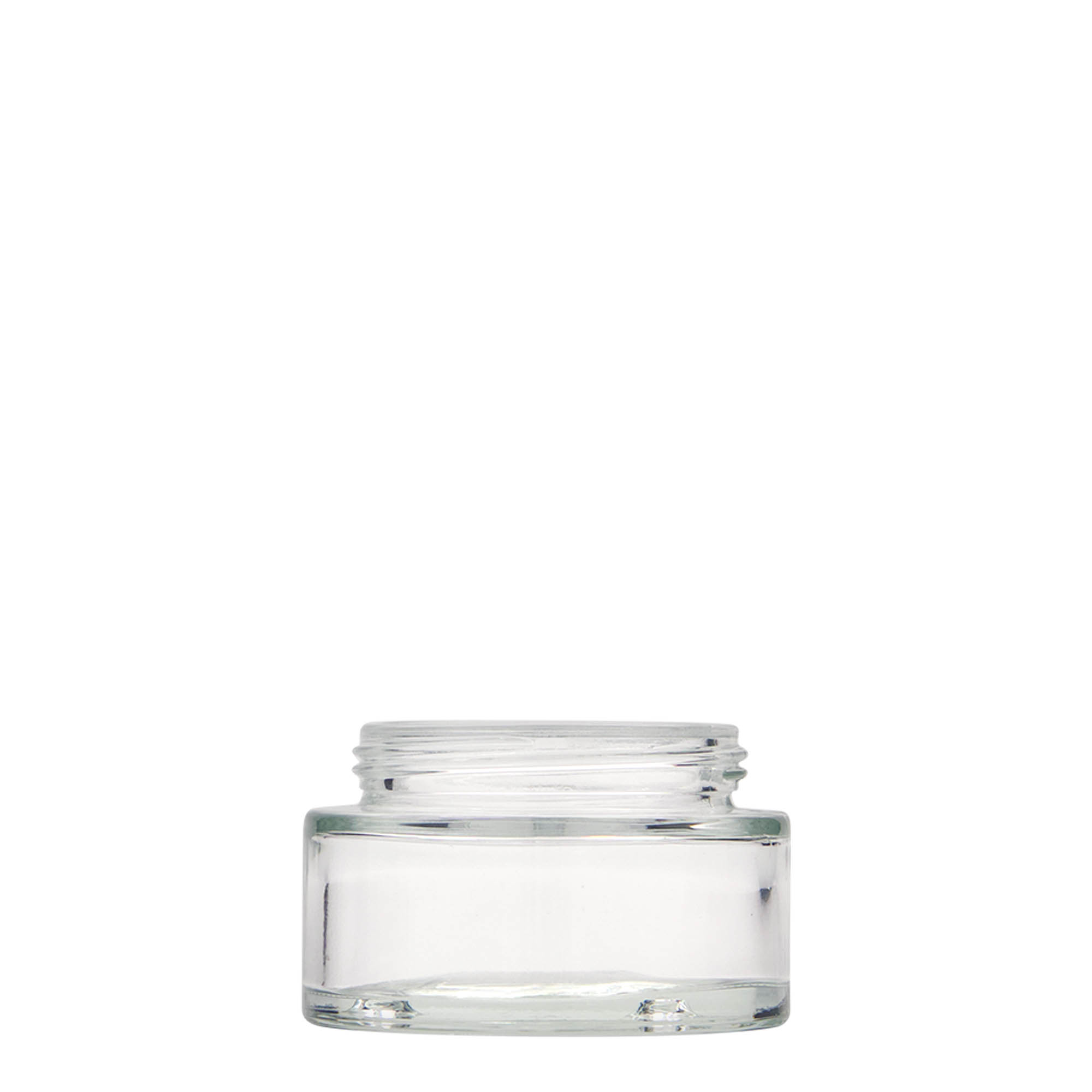 50 ml tégely 'Clear Edition', üveg, nyílás: csavarzár 50 ml tégely 'Clear Edition', üveg, nyílás: csavarzár