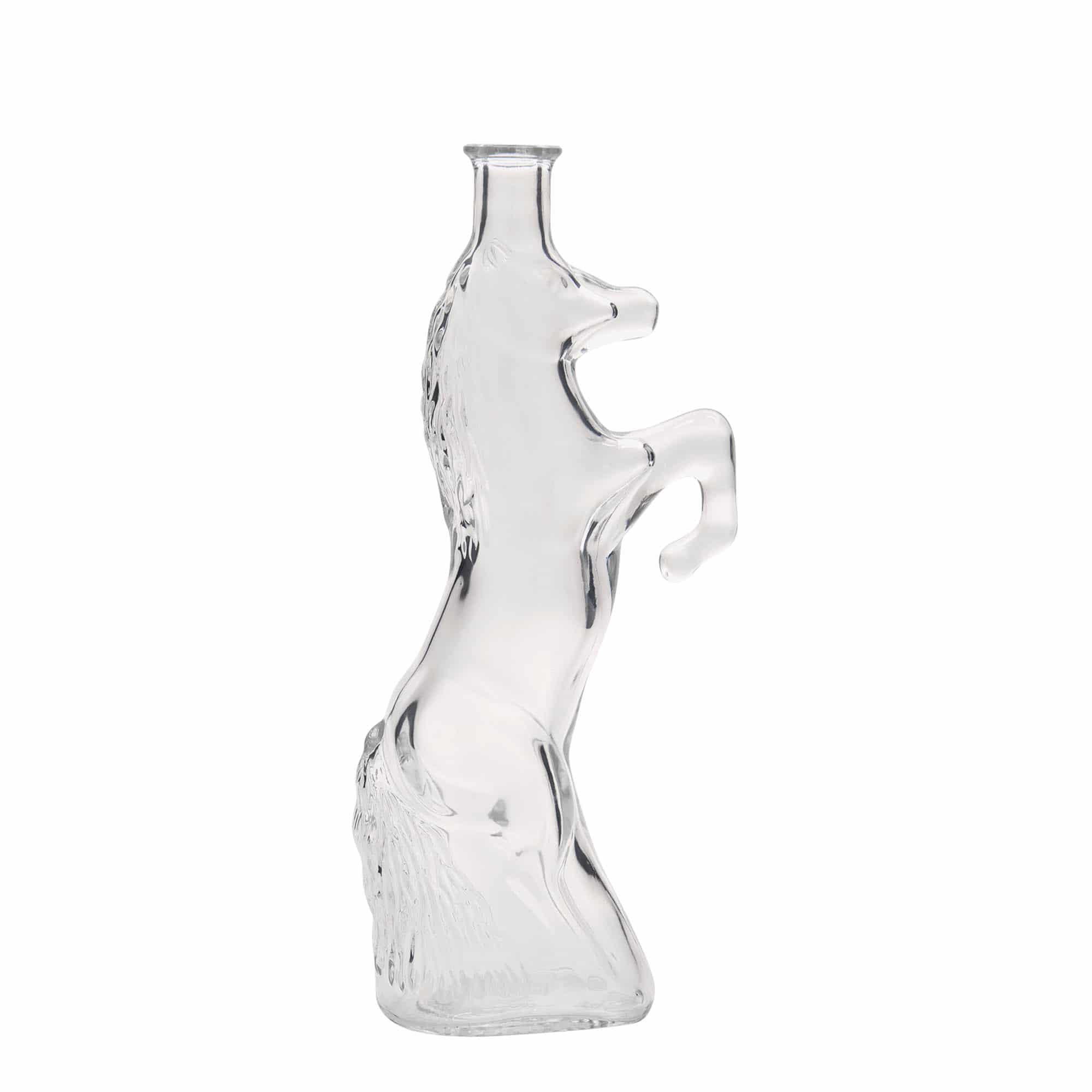 350 ml üvegpalack 'Wild Horse', nyak: parafa