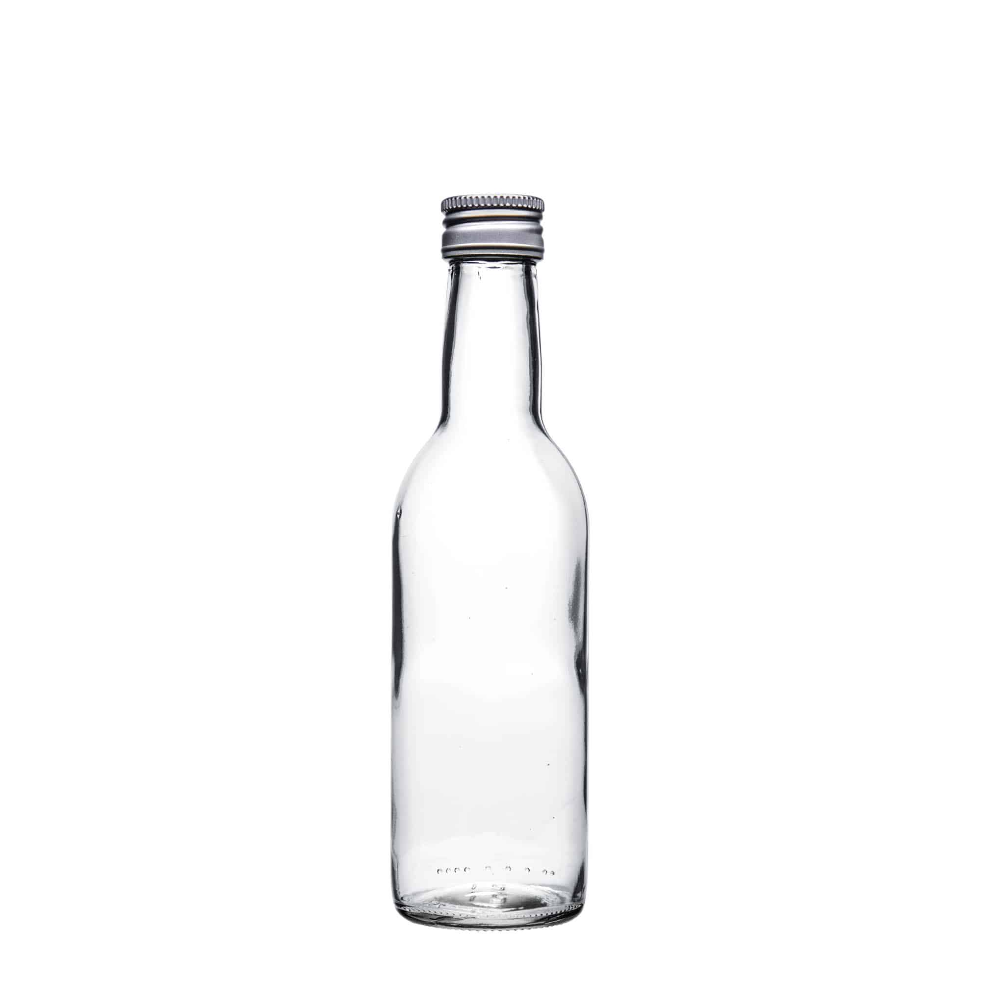 250 ml üvegpalack 'Bordeaux', nyak: PP 28