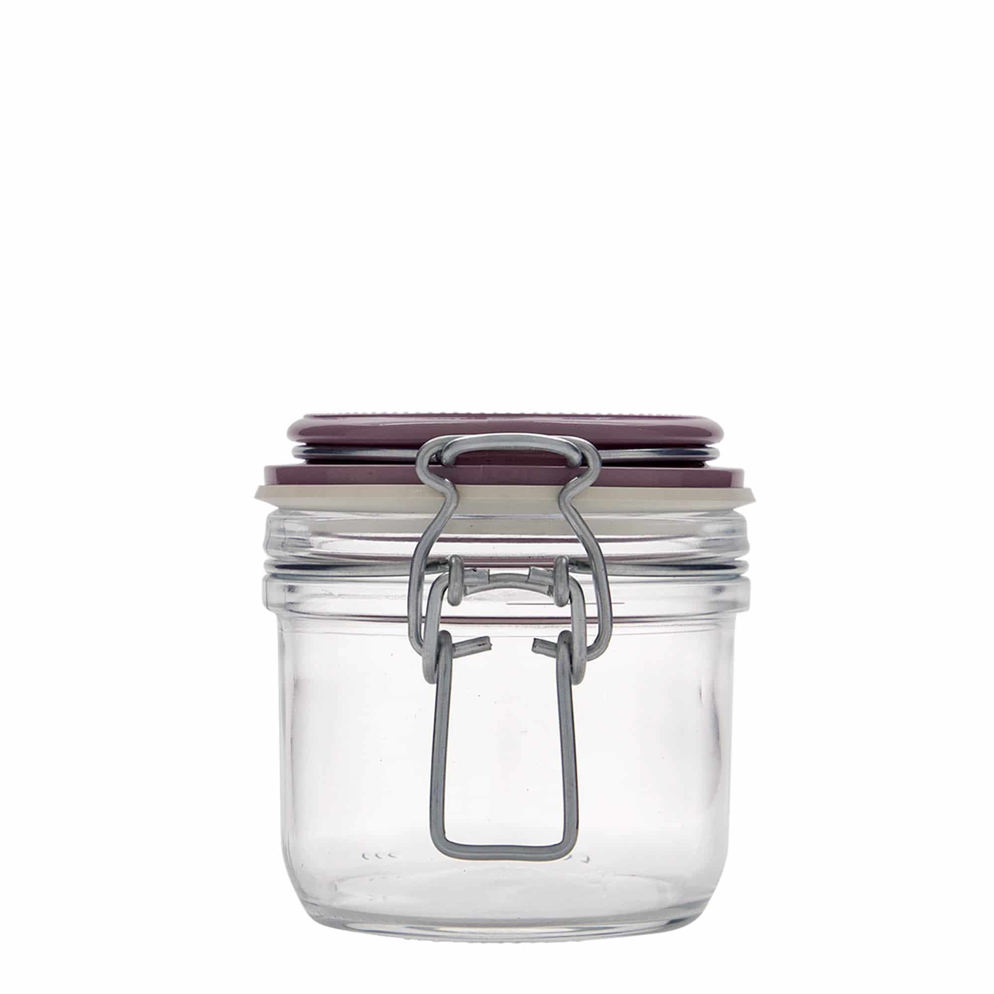 200 ml-es fémcsatos üveg 'Fido', ibolyakék, szájnyílás: fémcsatos zár 200 ml-es fémcsatos üveg 'Fido', ibolyakék, szájnyílás: fémcsatos zár