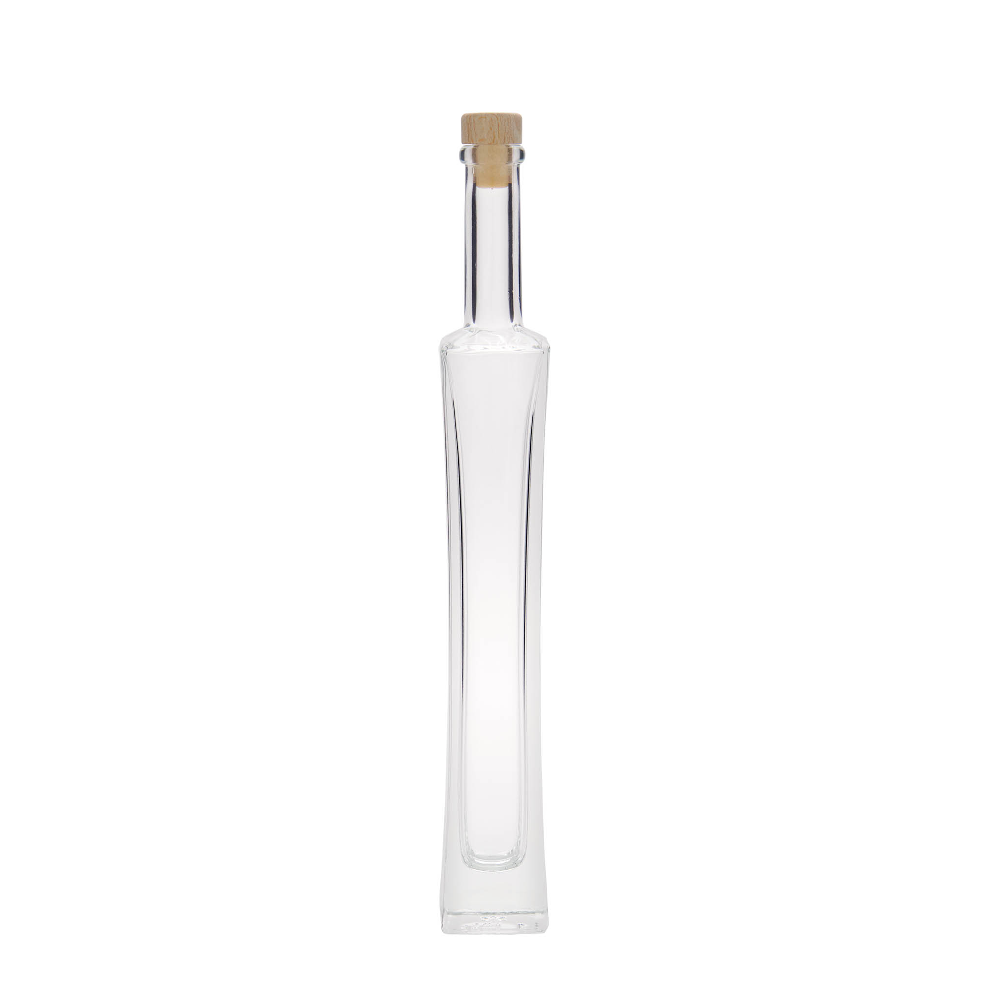 100 ml üvegpalack 'Koko', négyzet alakú, nyílás: parafa 100 ml üvegpalack 'Koko', négyzet alakú, nyílás: parafa