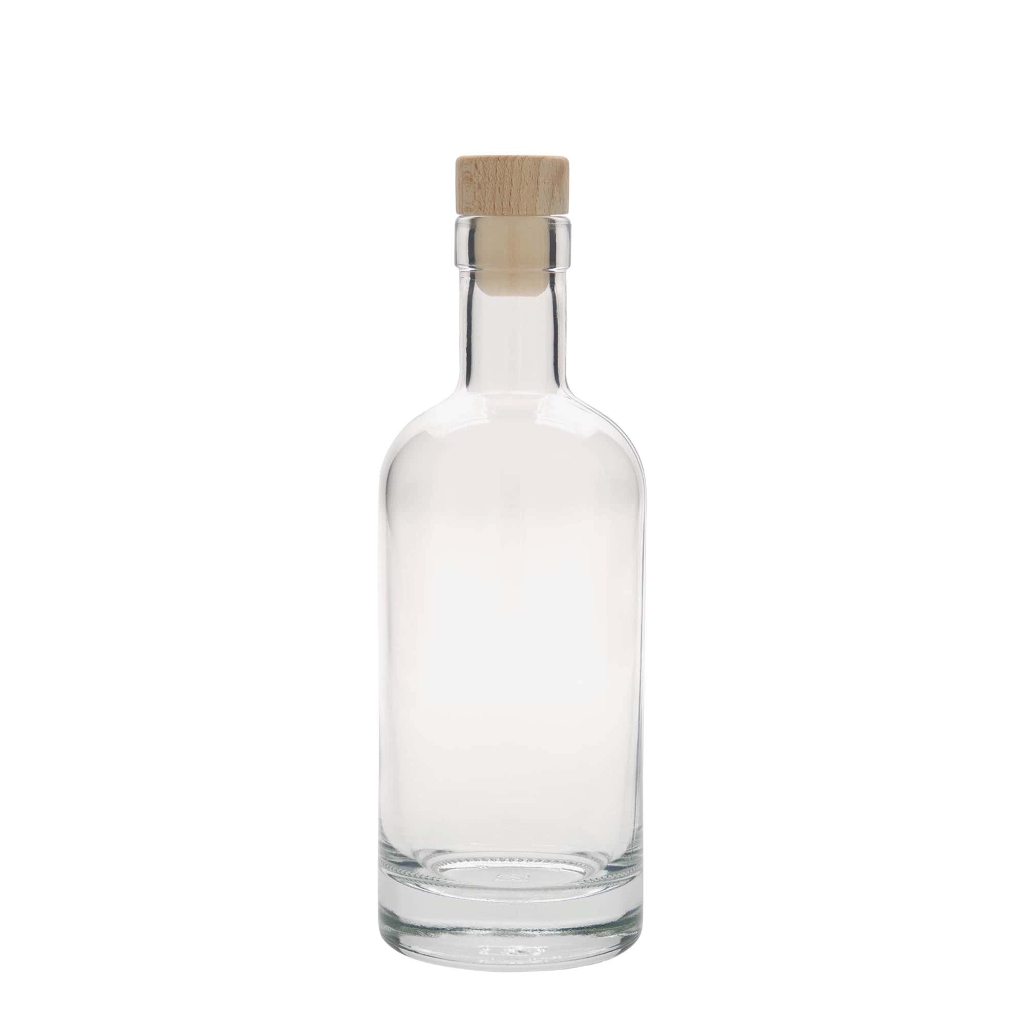 350 ml üveges palack 'Linea Uno', nyílás: parafa