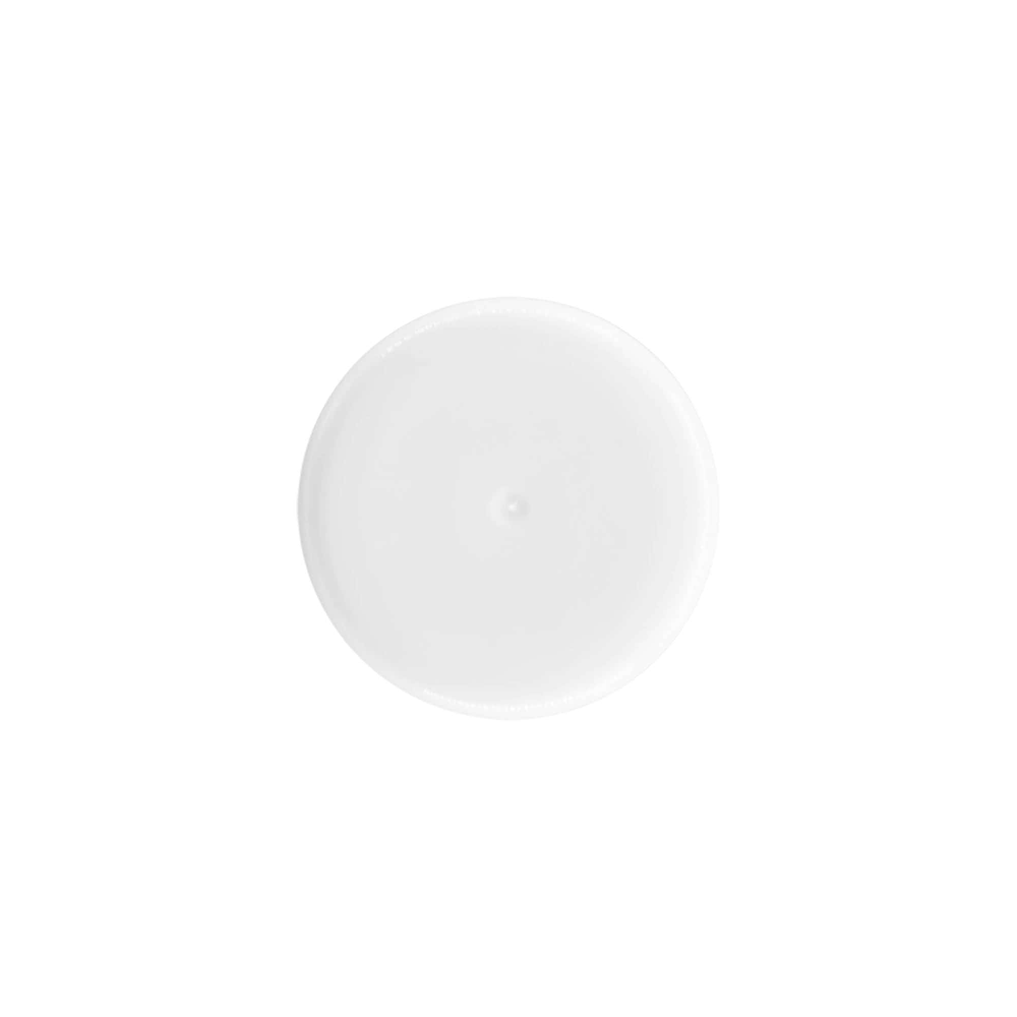 Sapka 50 ml-es roll-on üveghez, PP műanyag, fehér, nyíláshoz: csavarzár Sapka 50 ml-es roll-on üveghez, PP műanyag, fehér, nyíláshoz: csavarzár