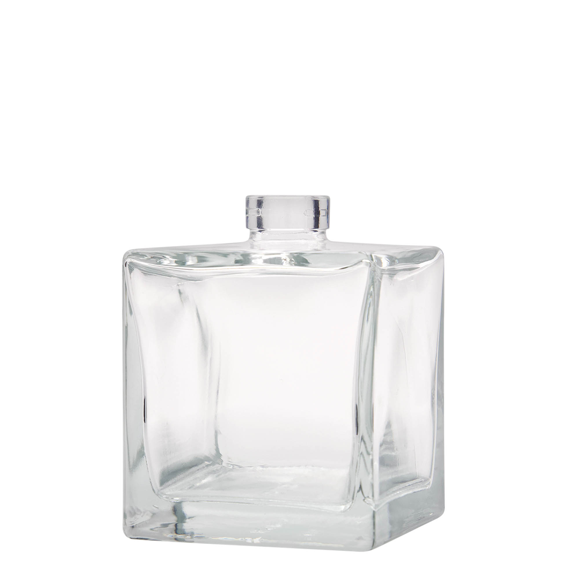 500 ml üvegpalack 'Cube', négyzet alakú, nyílás: parafa 500 ml üvegpalack 'Cube', négyzet alakú, nyílás: parafa