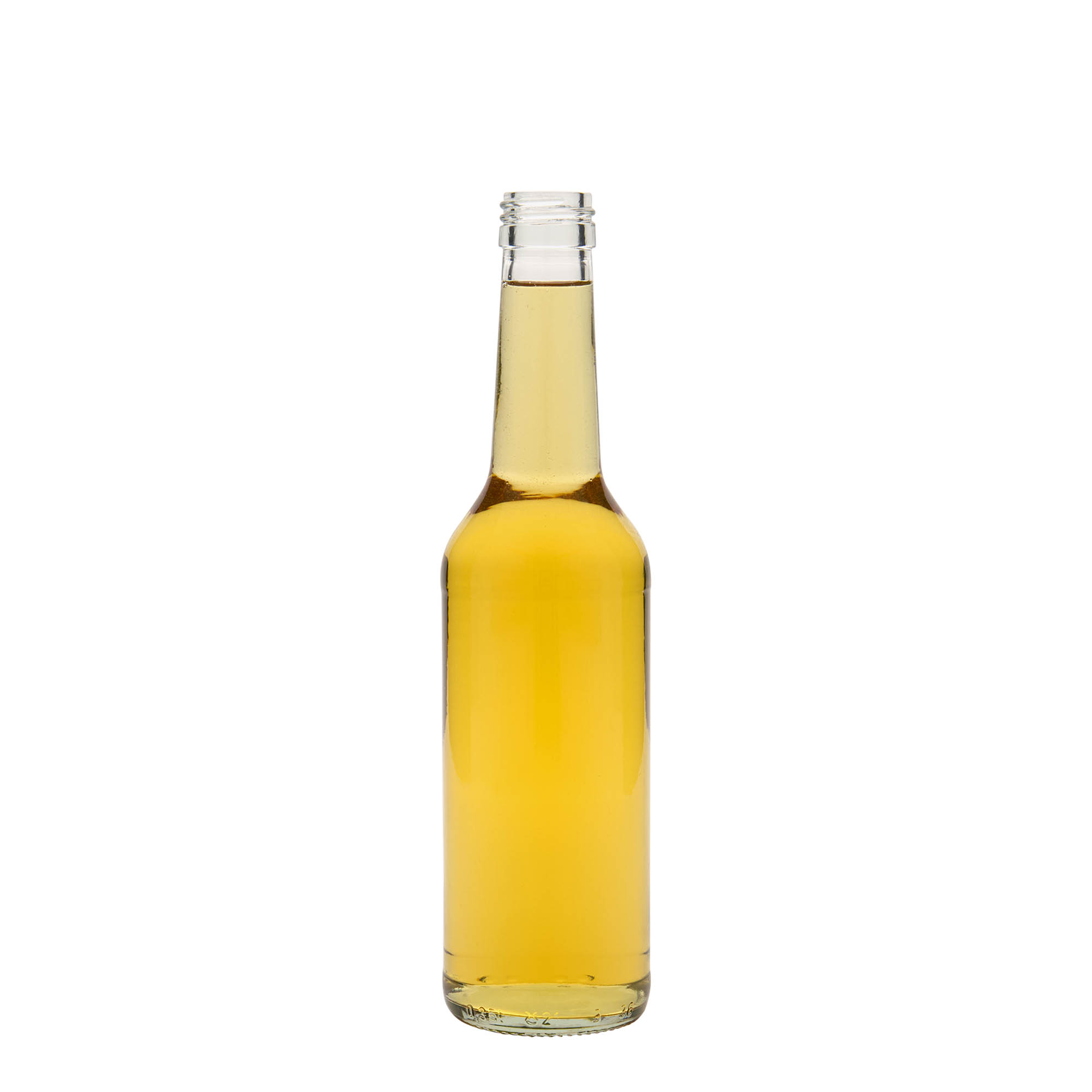 350 ml üvegpalack egyenes nyakkal, nyílás: PP 28 350 ml üvegpalack egyenes nyakkal, nyílás: PP 28