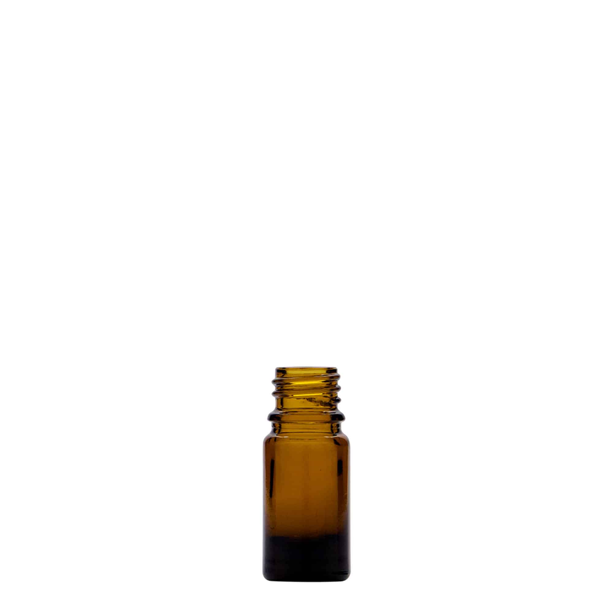 5 ml orvosi üveg, barna, nyílás: DIN 18