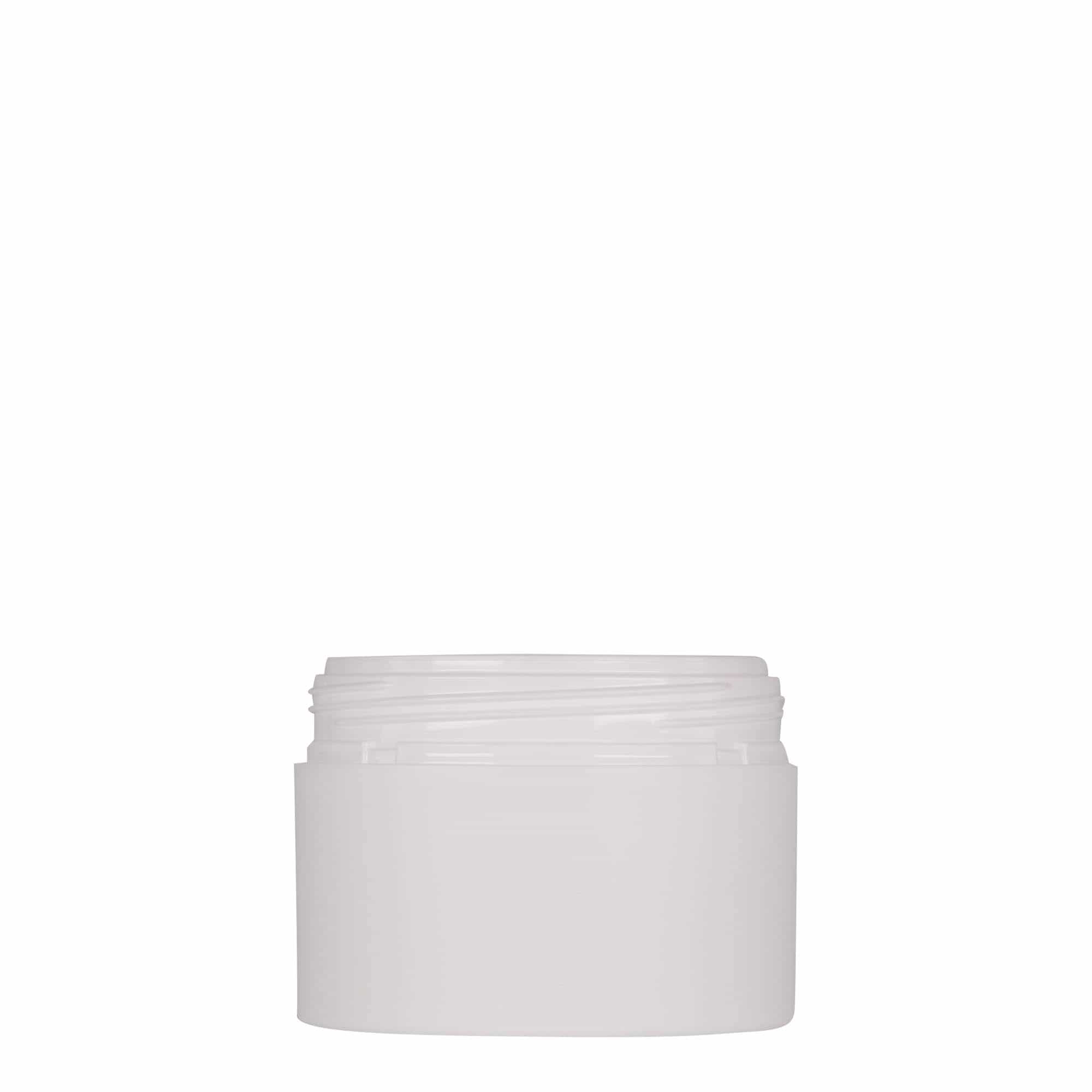 100 ml-es műanyag doboz 'Antonella', PP, fehér, szájnyílás: csavaros kupak 100 ml-es műanyag doboz 'Antonella', PP, fehér, szájnyílás: csavaros kupak