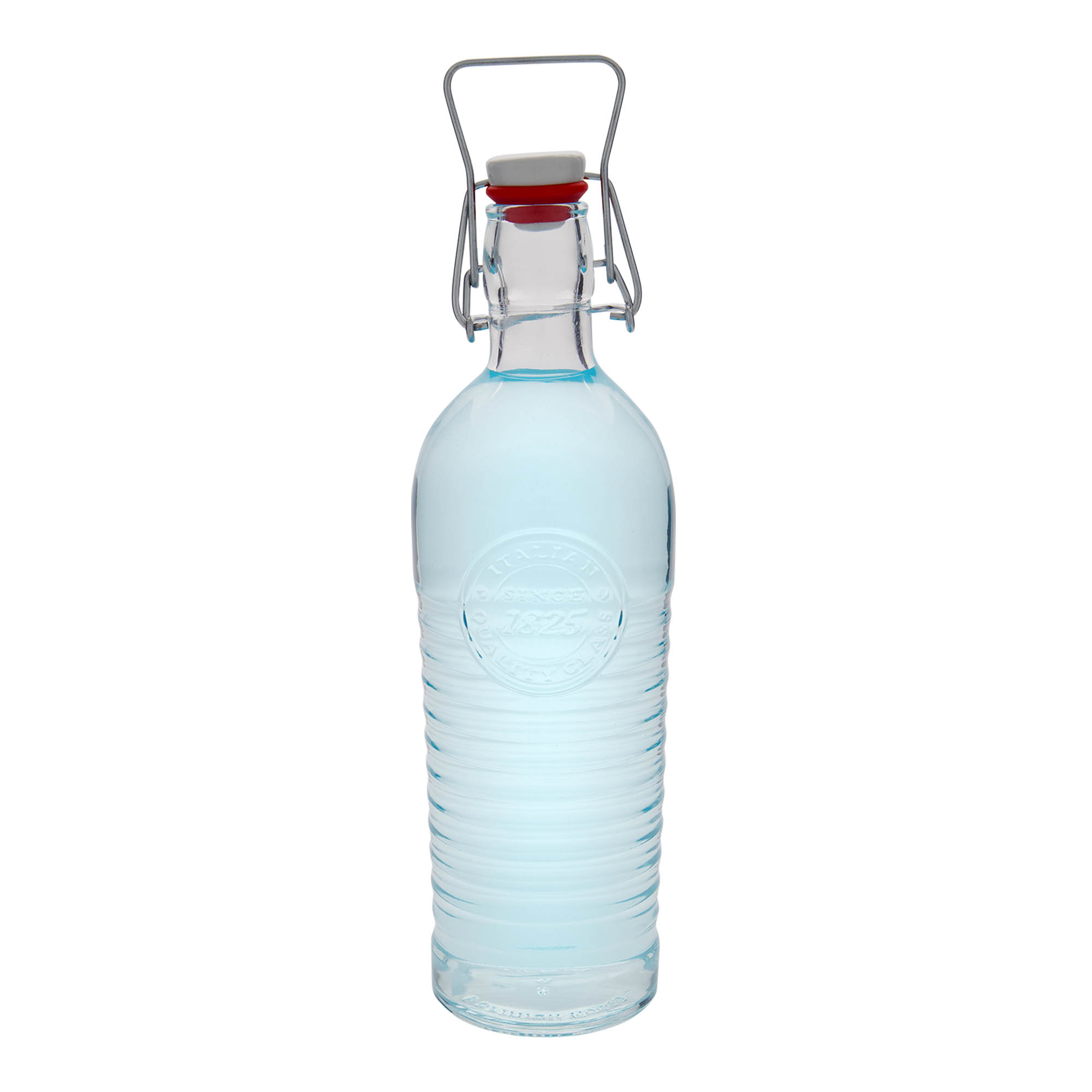1.200 ml-es „Officina 1825” üveges palack, nyílás: patentzár 1.200 ml-es „Officina 1825” üveges palack, nyílás: patentzár
