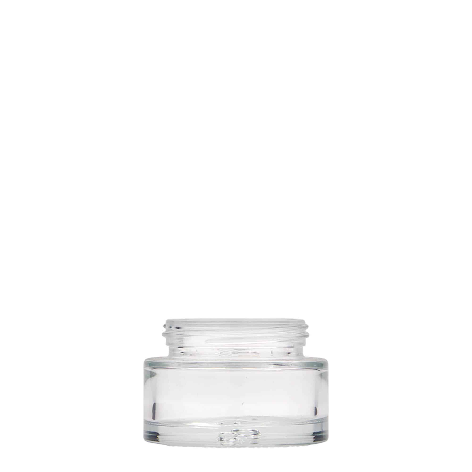 30 ml-es tégely 'Clear Edition', üveg, szájnyílás: csavaros kupak 30 ml-es tégely 'Clear Edition', üveg, szájnyílás: csavaros kupak