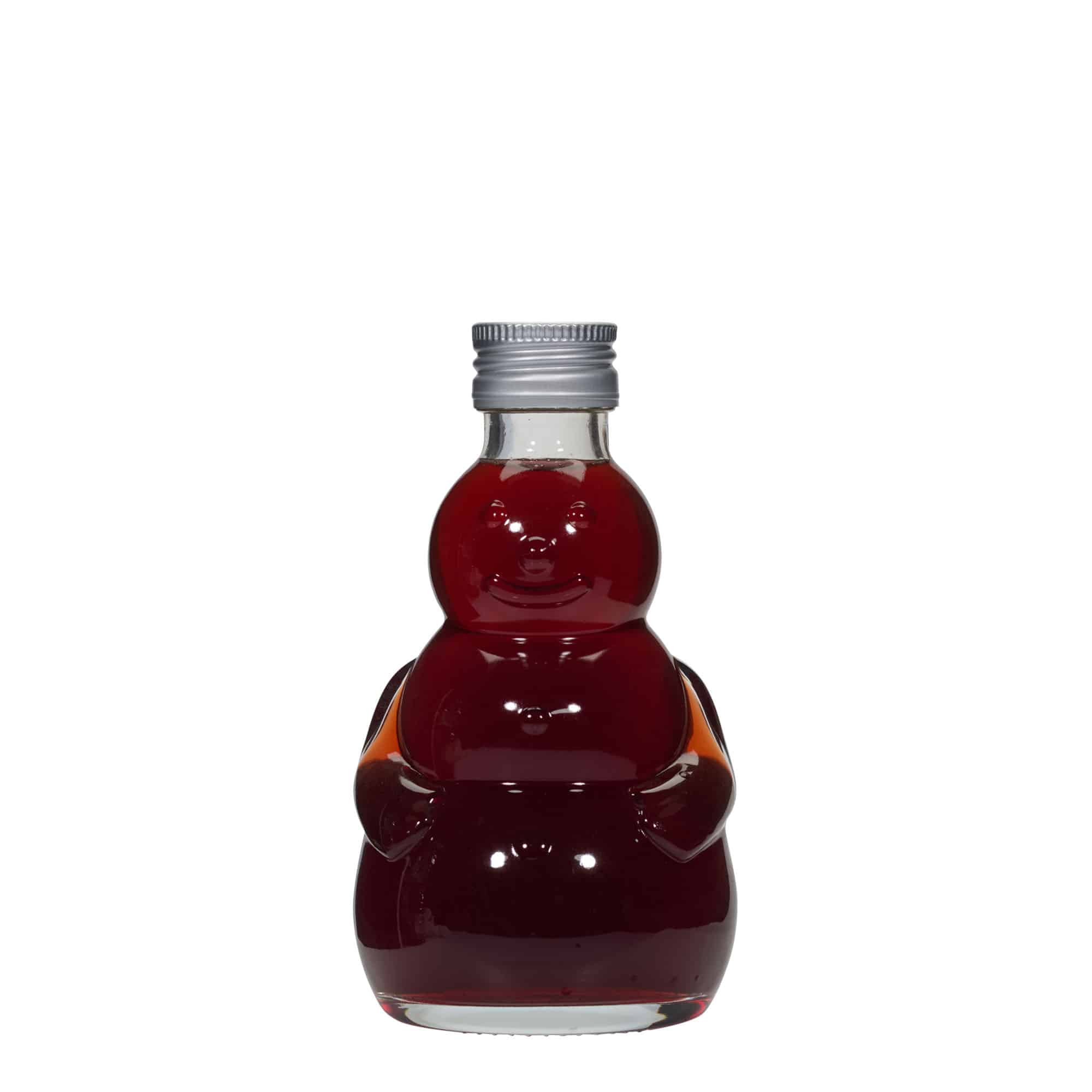 200 ml-es üvegpalack 'Hóember', nyak: PP 28