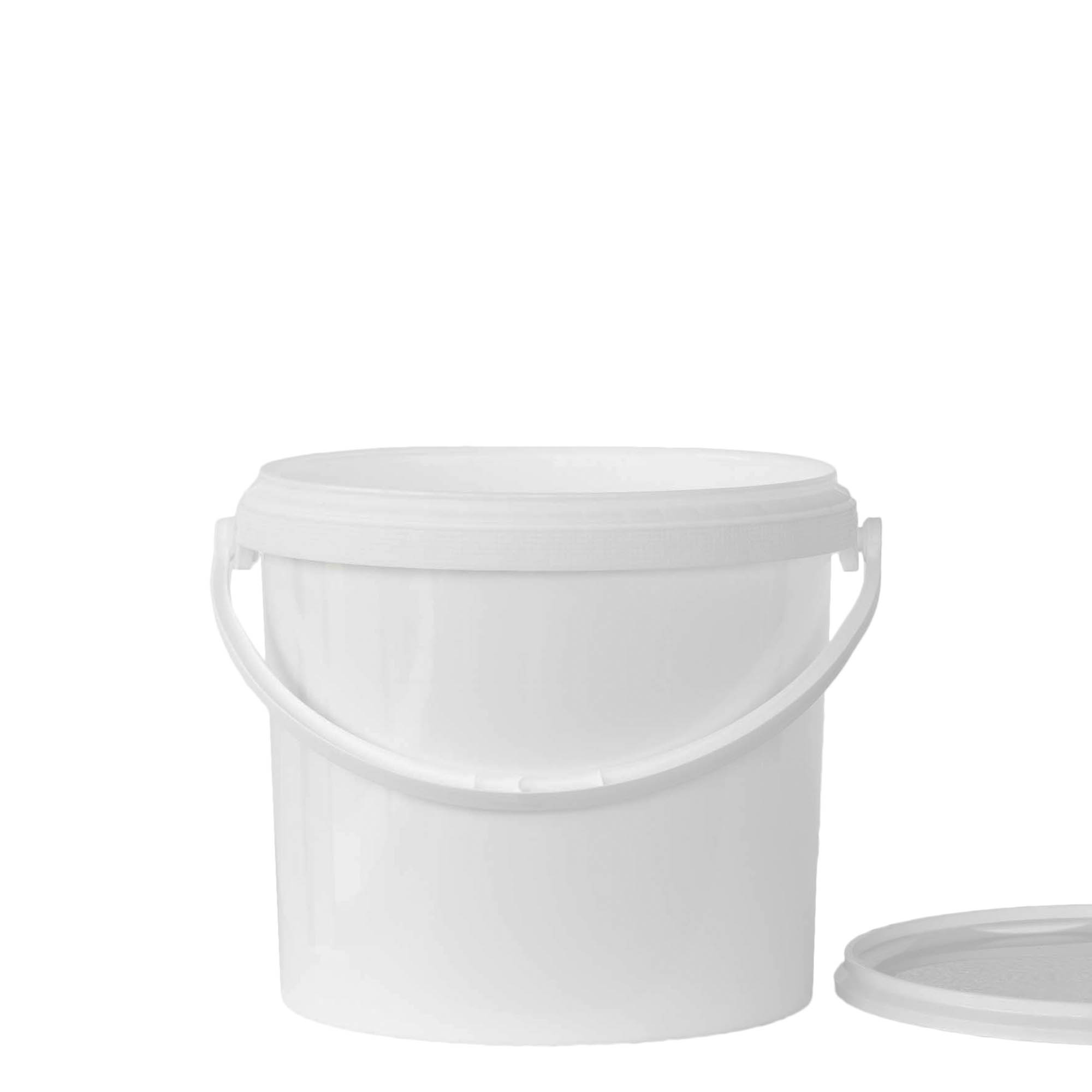5 l vödör, PP-műanyag, fehér