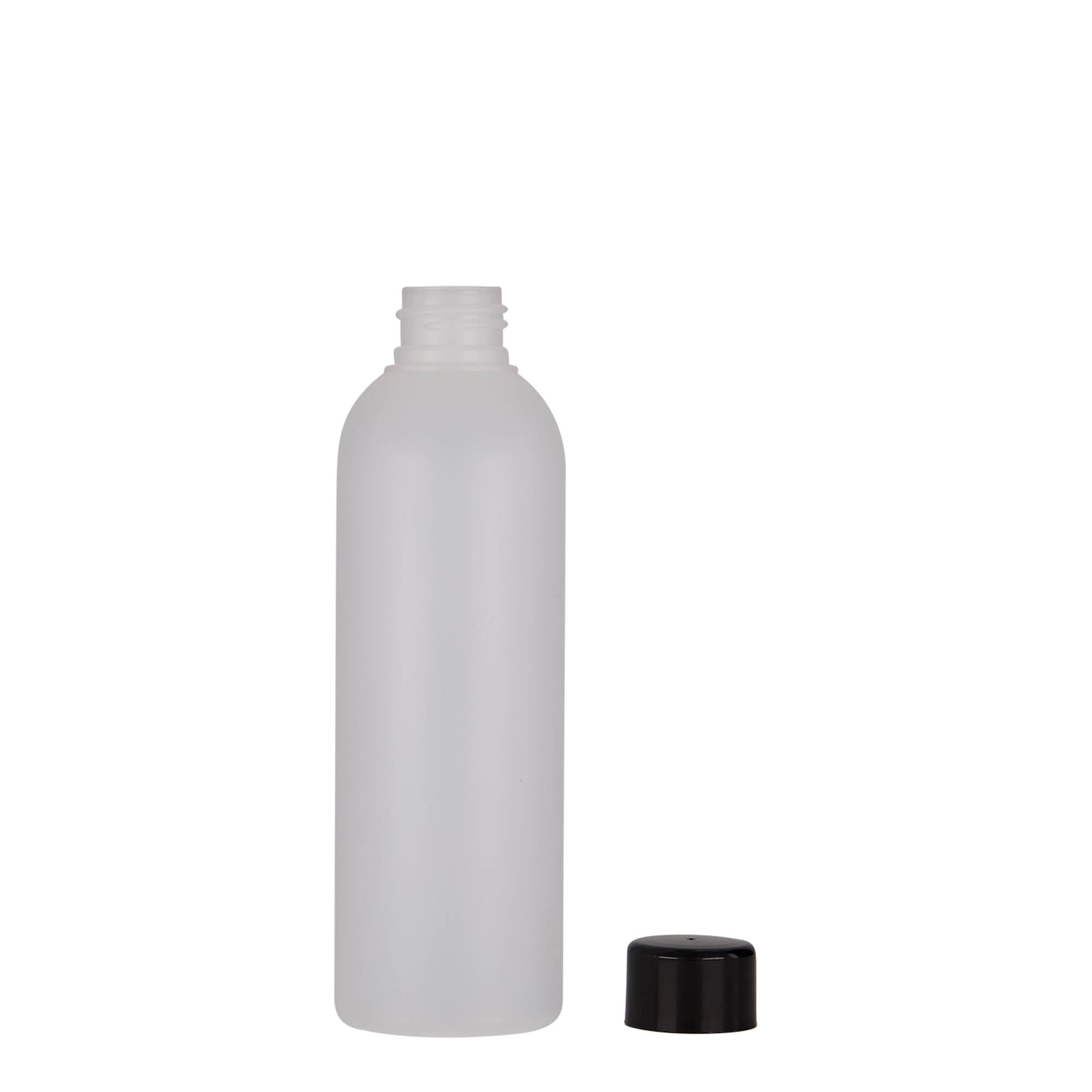 200 ml műanyag palack 'Tuffy', HDPE, természetes, nyakméret: 24/410 200 ml műanyag palack 'Tuffy', HDPE, természetes, nyakméret: 24/410