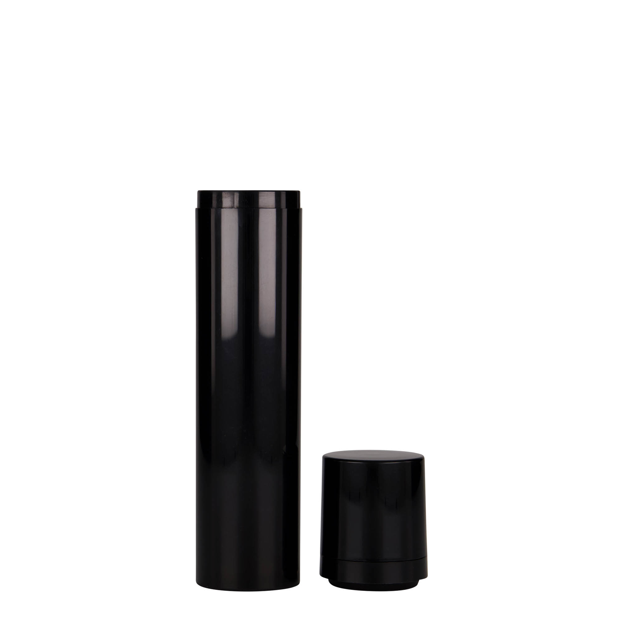 100 ml Airless adagoló 'Mezzo', PP-műanyag, fekete 100 ml Airless adagoló 'Mezzo', PP-műanyag, fekete