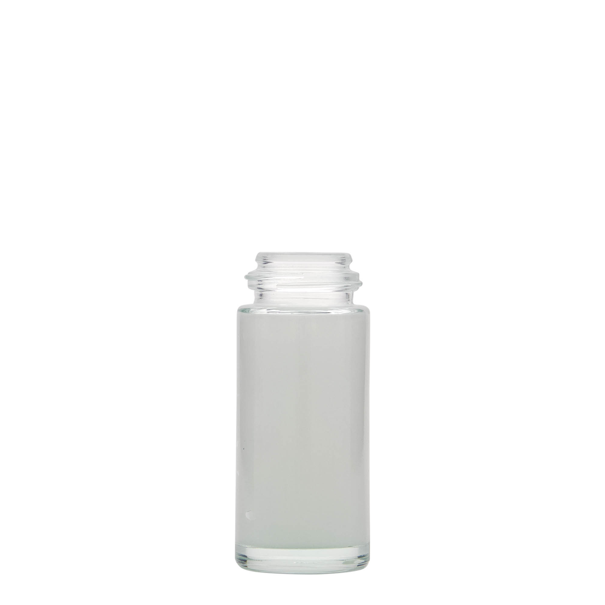 50 ml roll-on üveg, üveg, nyílás: csavarzár