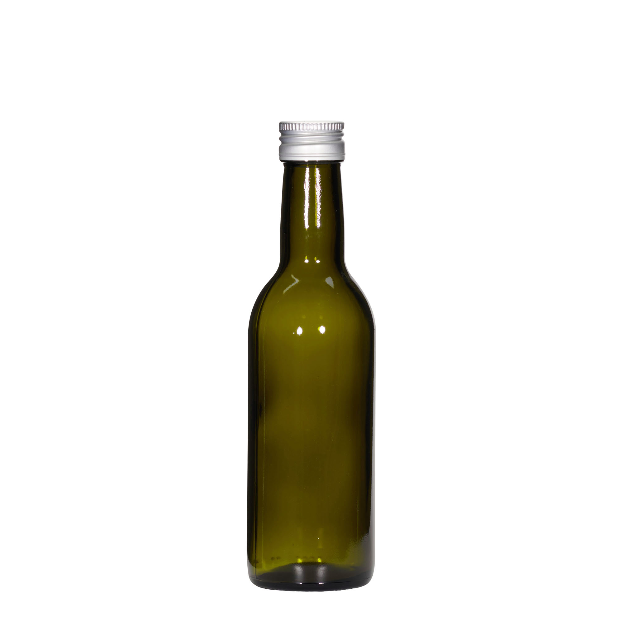 250 ml üvegpalack 'Bordeaux', antikzöld, nyílás: PP 28 250 ml üvegpalack 'Bordeaux', antikzöld, nyílás: PP 28