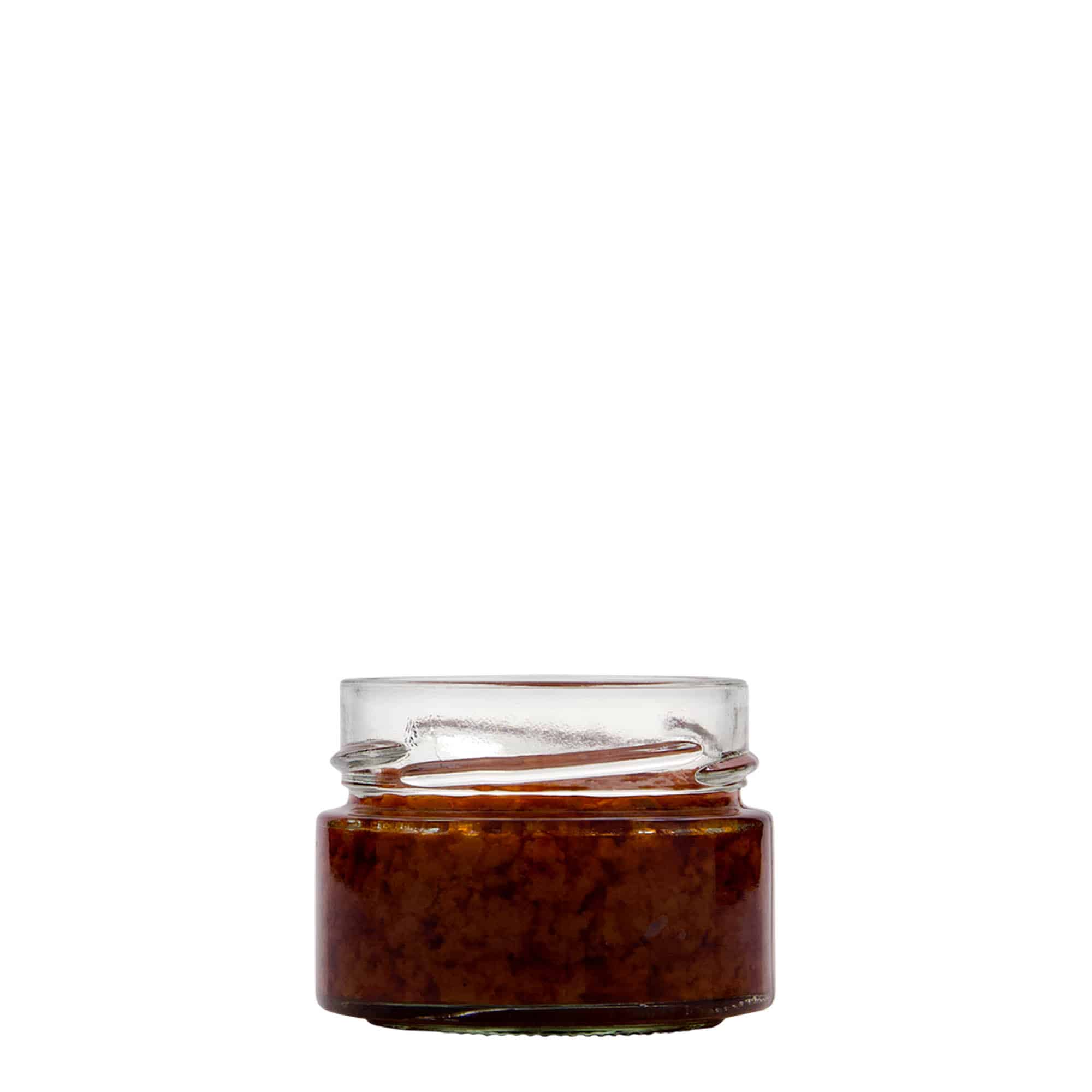 130 ml kerek üveg 'Aurora', nyílás: Deep-Twist-Off (DTO 66)