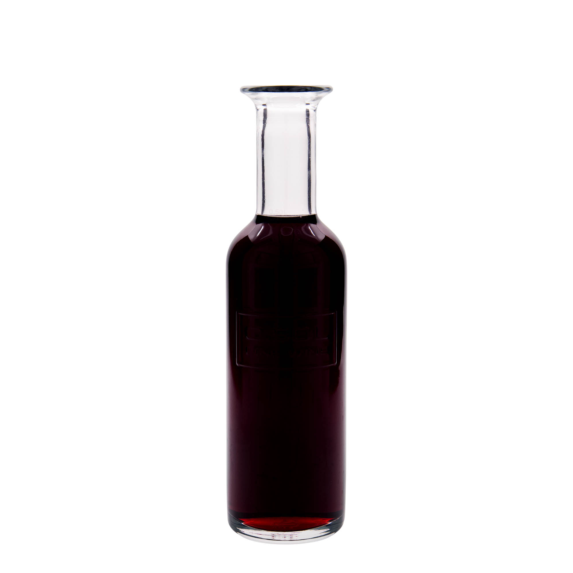 500 ml üvegpalack 'Optima Fine Wine', nyak: parafa
