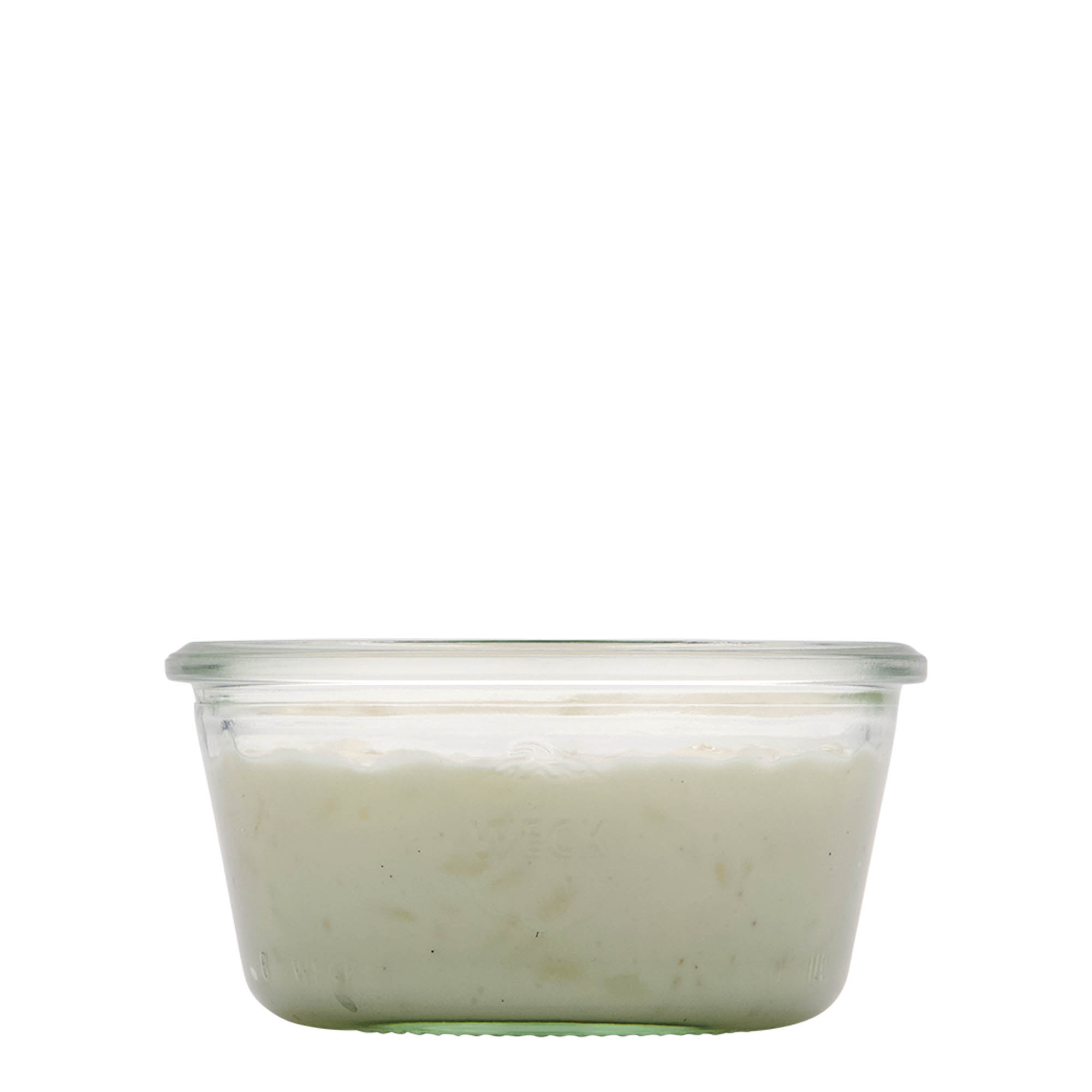 290 ml WECK-üveg, perem: kerek szélű
