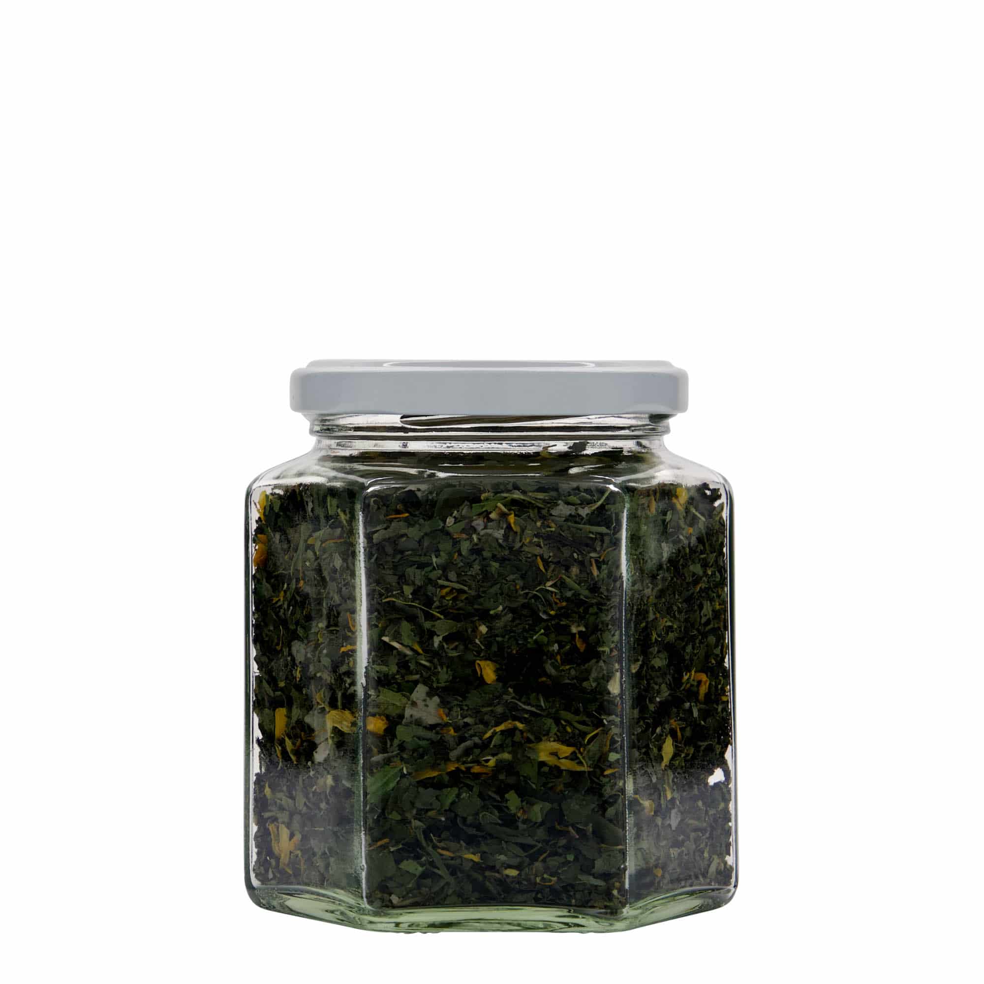 390 ml hatszögletű üveg, nyílás: Twist-Off (TO 70)