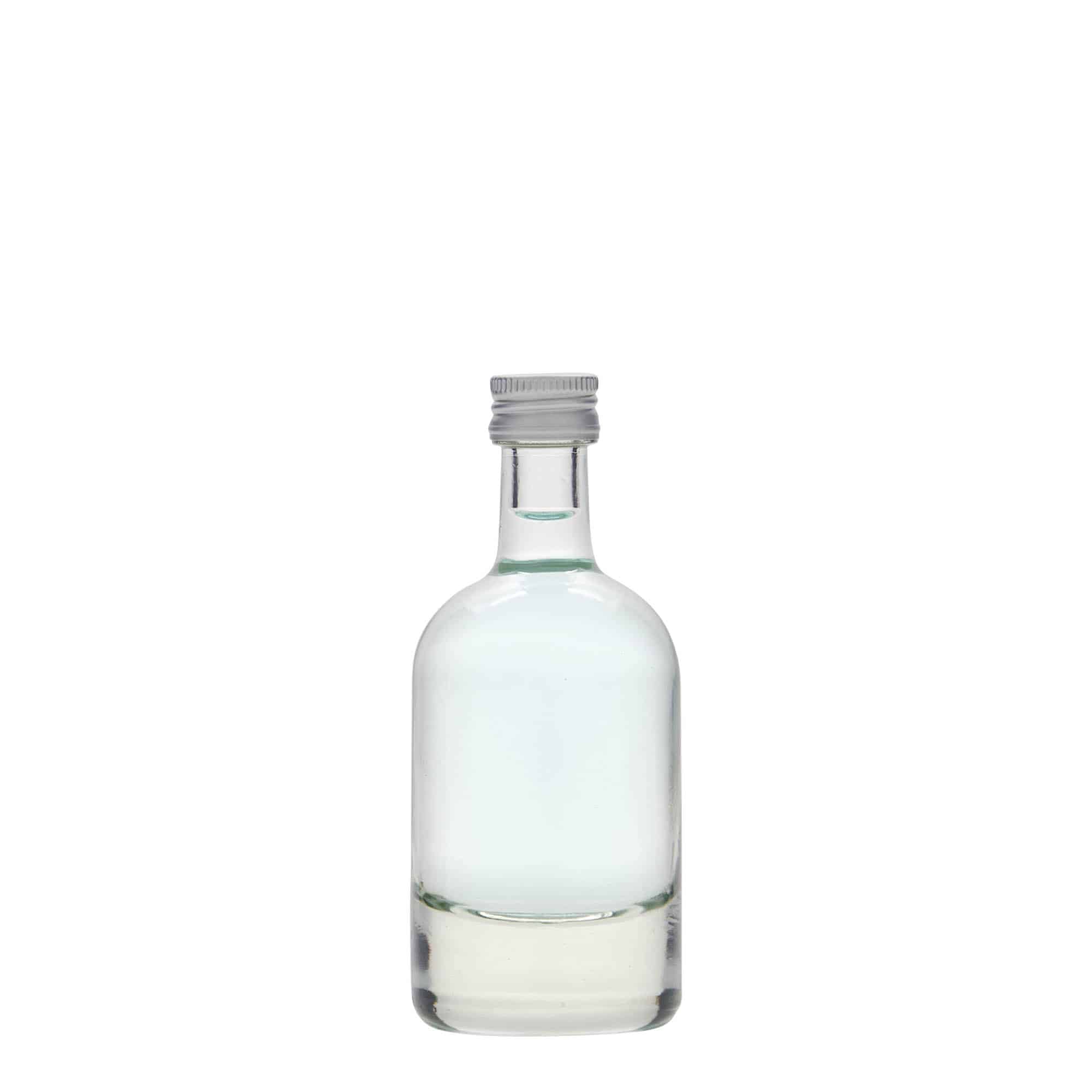 50 ml üvegpalack 'Linea Uno', nyak: PP 18