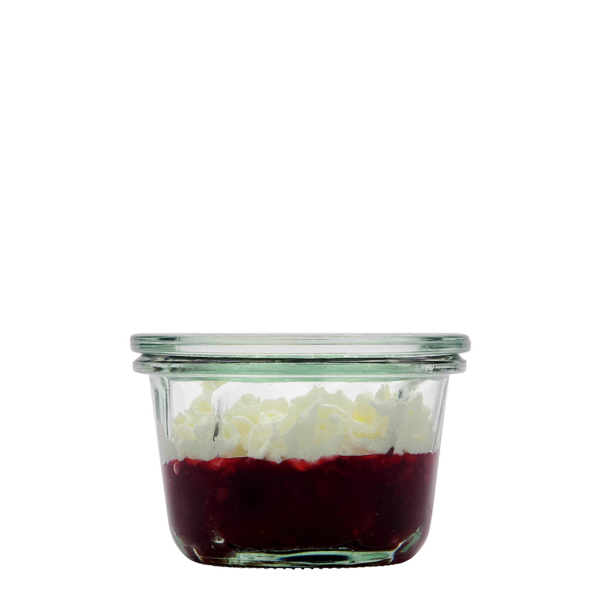 165 ml WECK Gugelhupf üveg, nyílás: kerek szélű