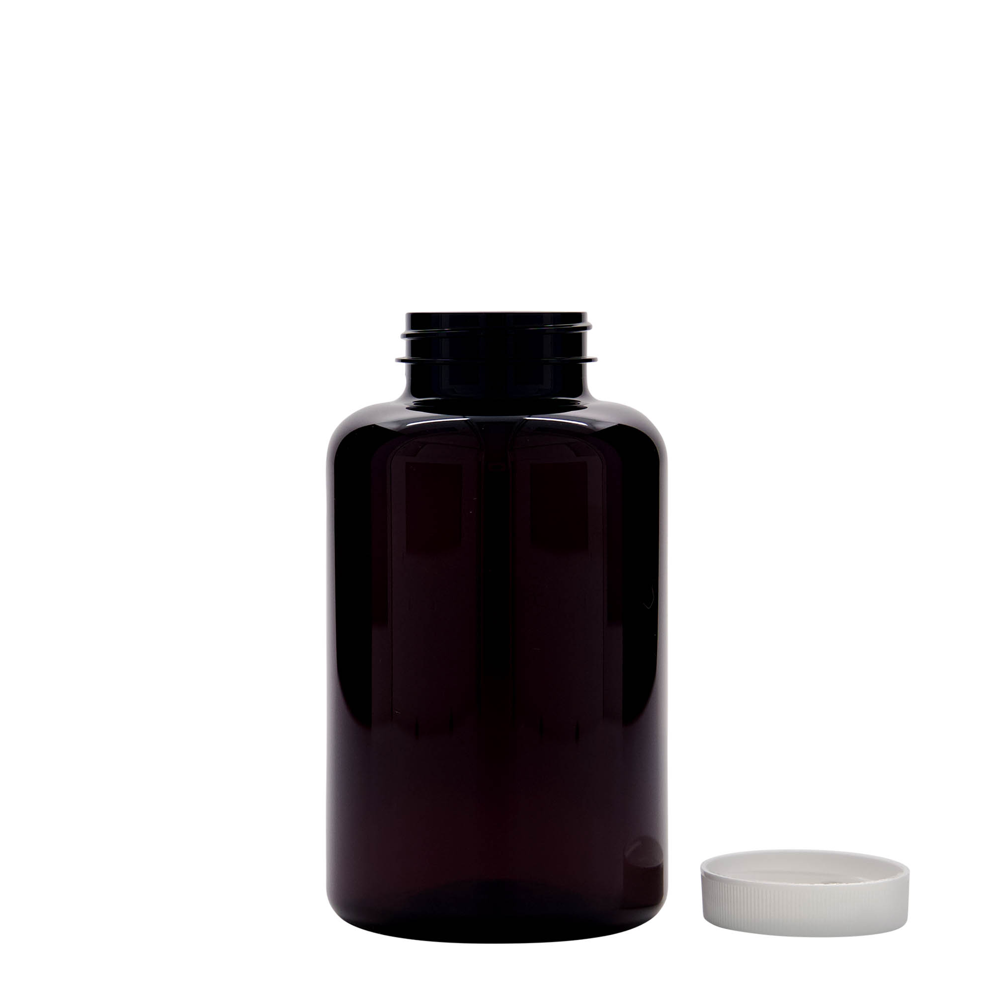 500 ml PET-palack, műanyag, barna, nyílás: 45/400 500 ml PET-palack, műanyag, barna, nyílás: 45/400