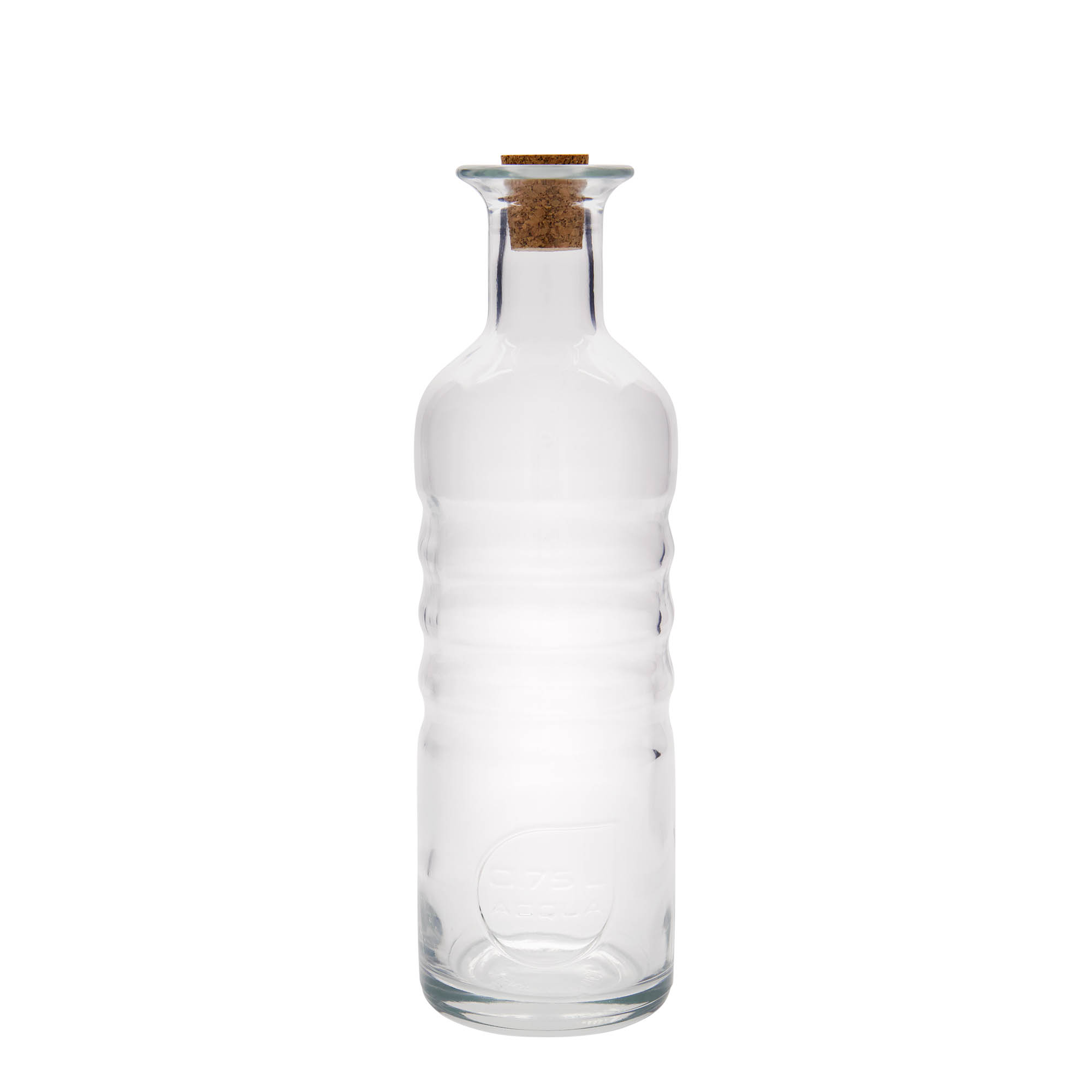 750 ml üvegpalack 'Optima Acqua', nyílás: dugó 750 ml üvegpalack 'Optima Acqua', nyílás: dugó