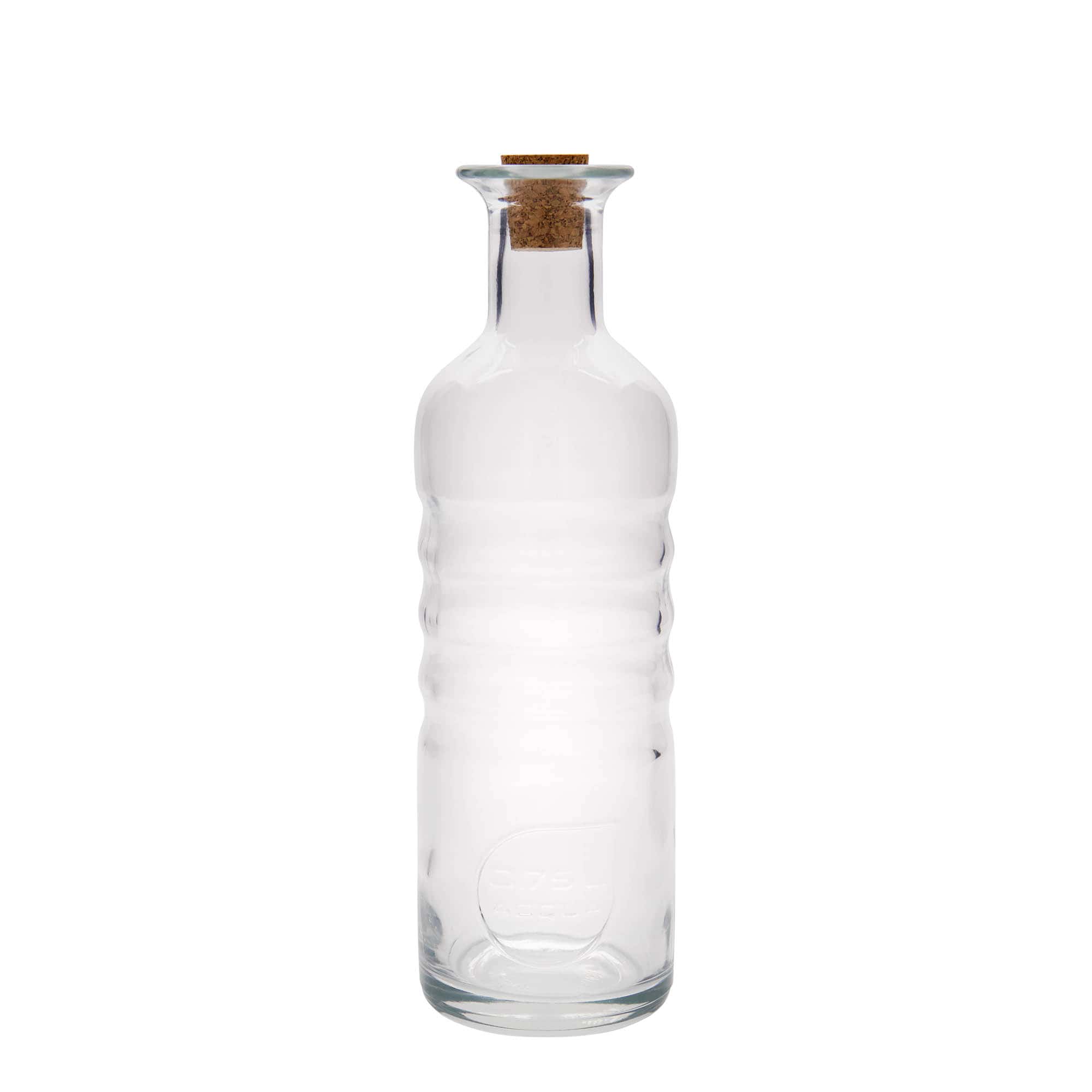 750 ml üvegpalack 'Optima Acqua', nyílás: dugó