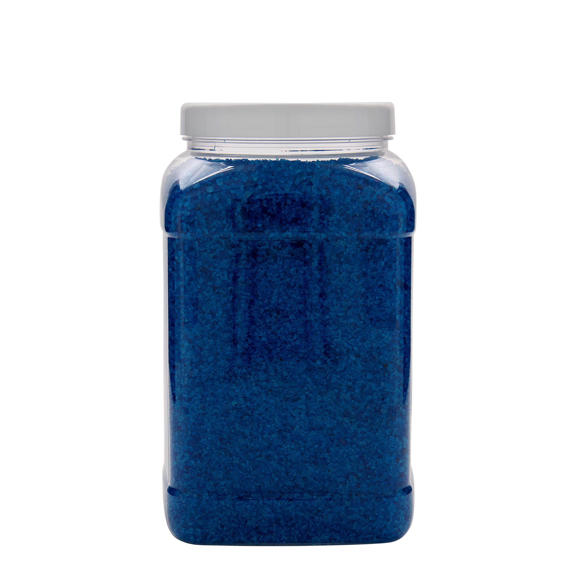 3.000 ml PET-doboz 'Dana', négyzet alakú, műanyag, nyílás: 110/400