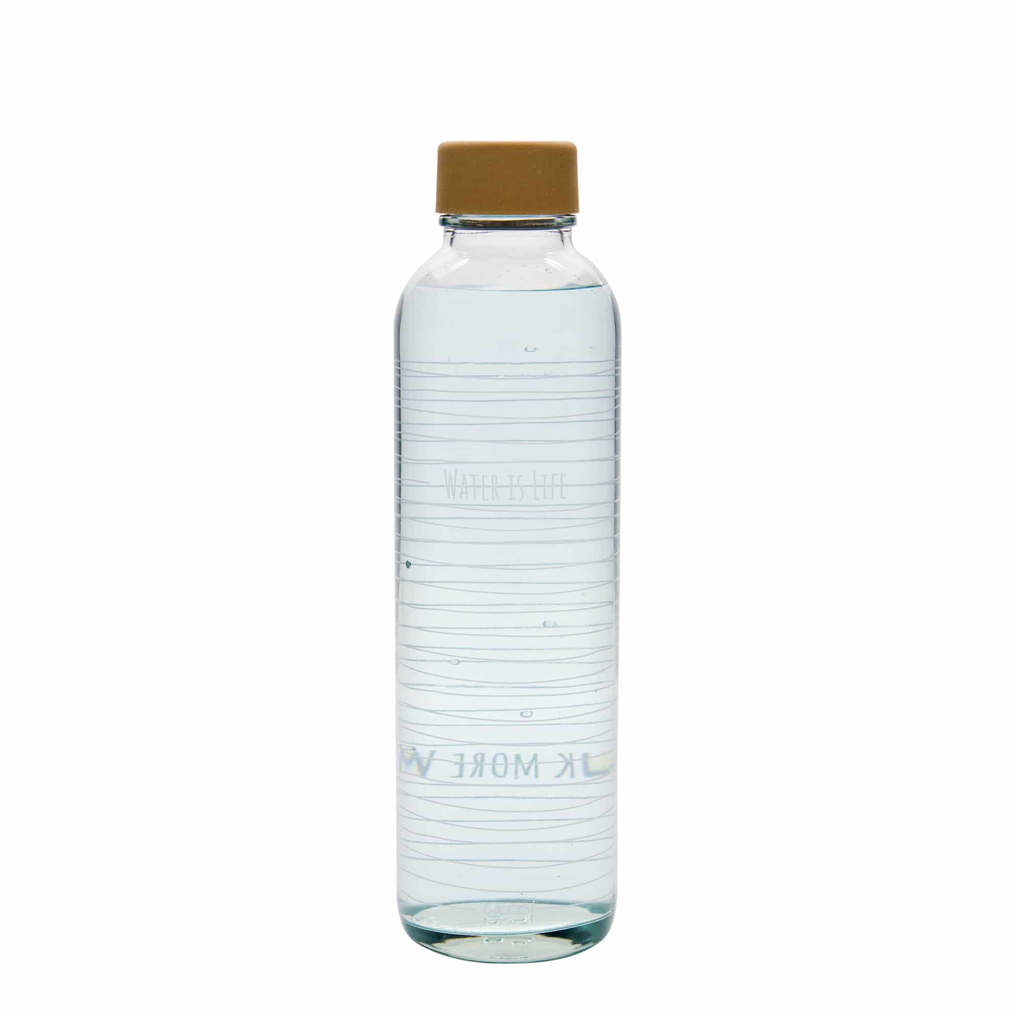 700 ml-es ivópalack CARRY Bottle, motívum: Water is Life, szájnyílás: csavaros kupak