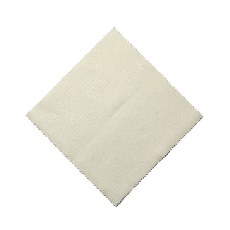 Anyagfedő 12x12, négyzet alakú, textil, natúr, nyílás: TO38-TO53