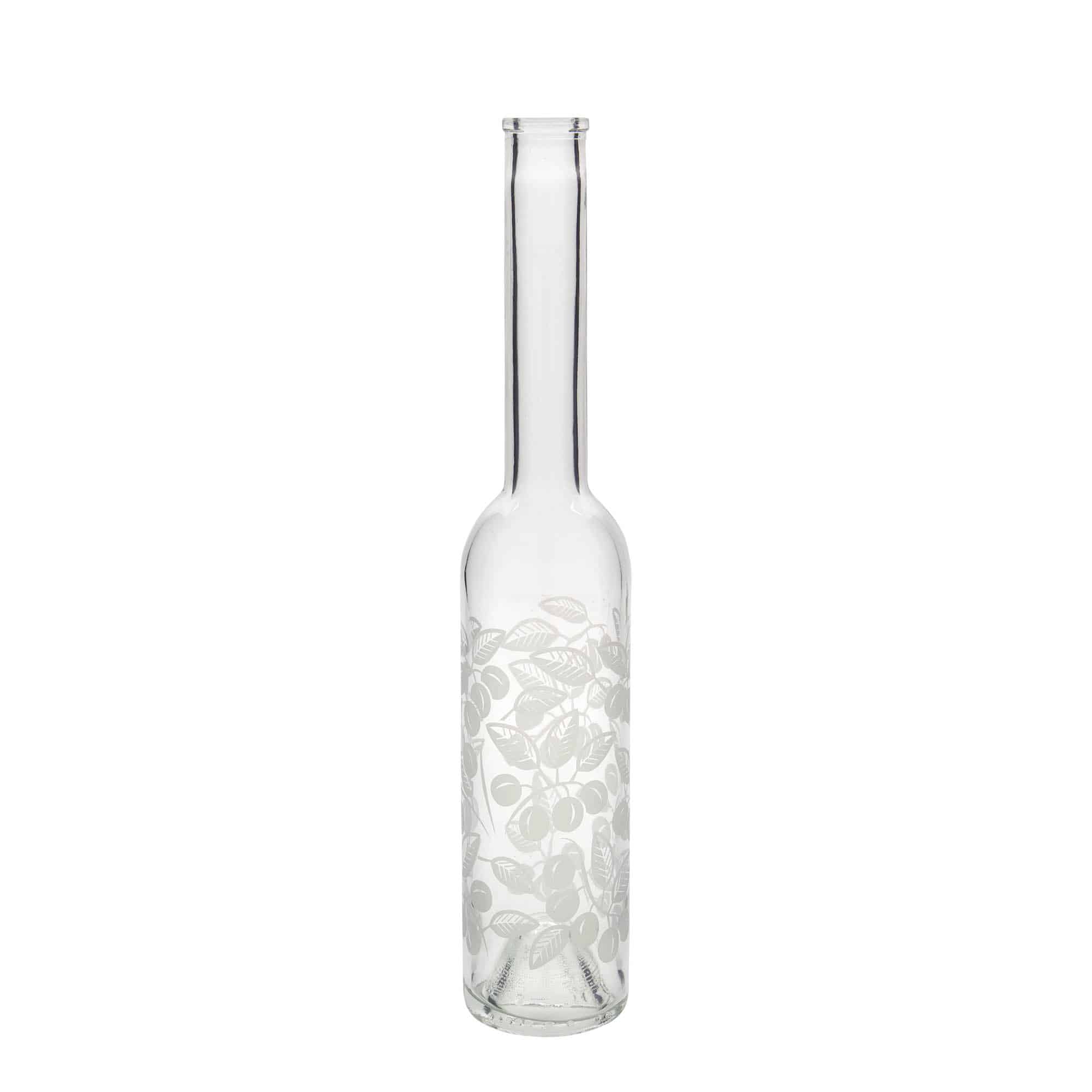 350 ml-es üvegpalack 'Opera', motívum: Mirabellszilva, szájnyílás: parafadugó 350 ml-es üvegpalack 'Opera', motívum: Mirabellszilva, szájnyílás: parafadugó