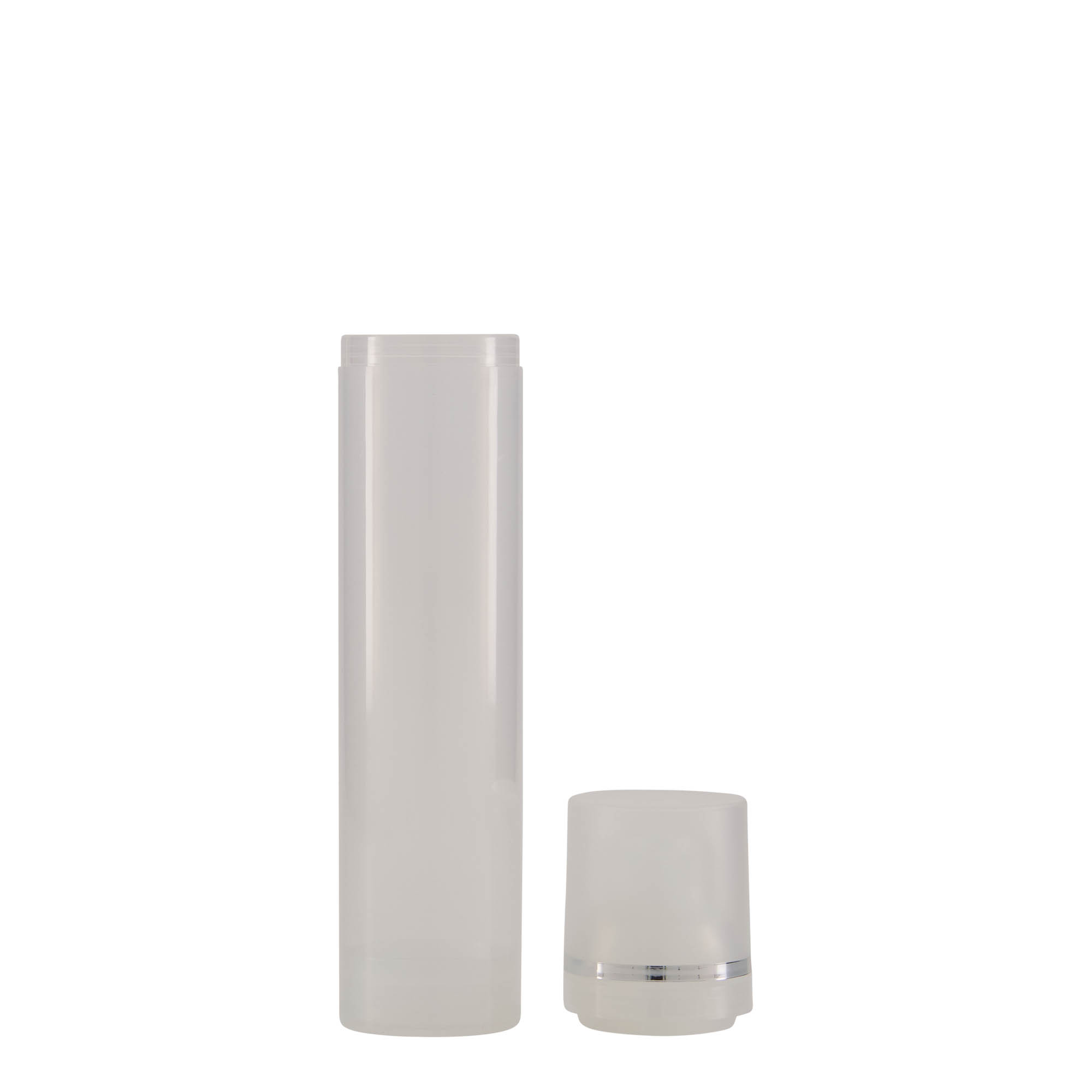 100 ml Airless adagoló 'Mezzo', PP-műanyag, natúr 100 ml Airless adagoló 'Mezzo', PP-műanyag, natúr