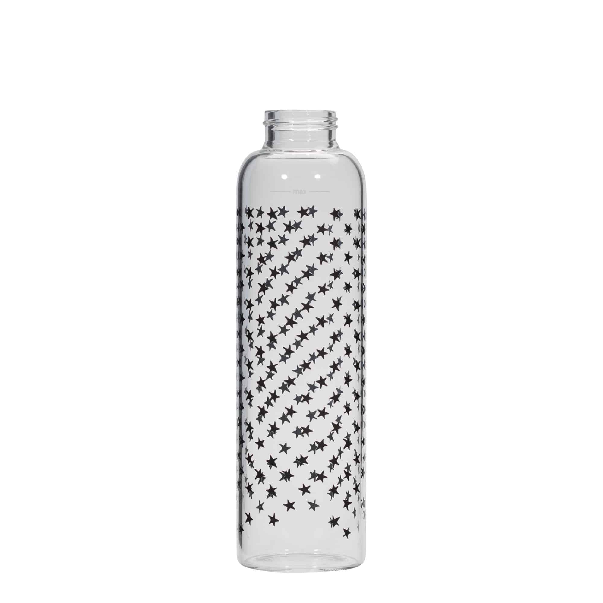 500 ml ivópalack 'Perseus - Fekete Csillagok', nyílás: csavarzár