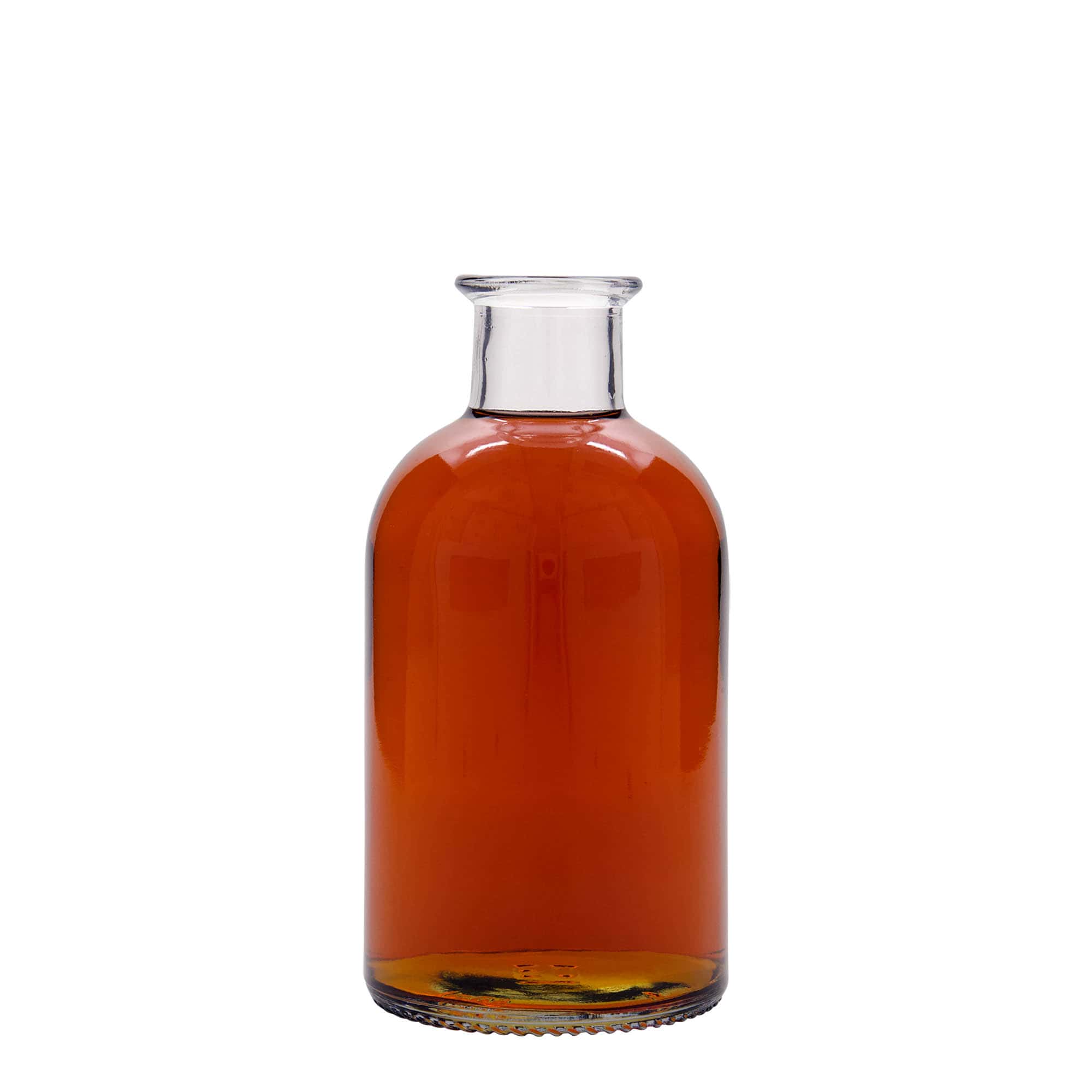 500 ml üvegpalack patikárius 'Italia', nyak: parafa