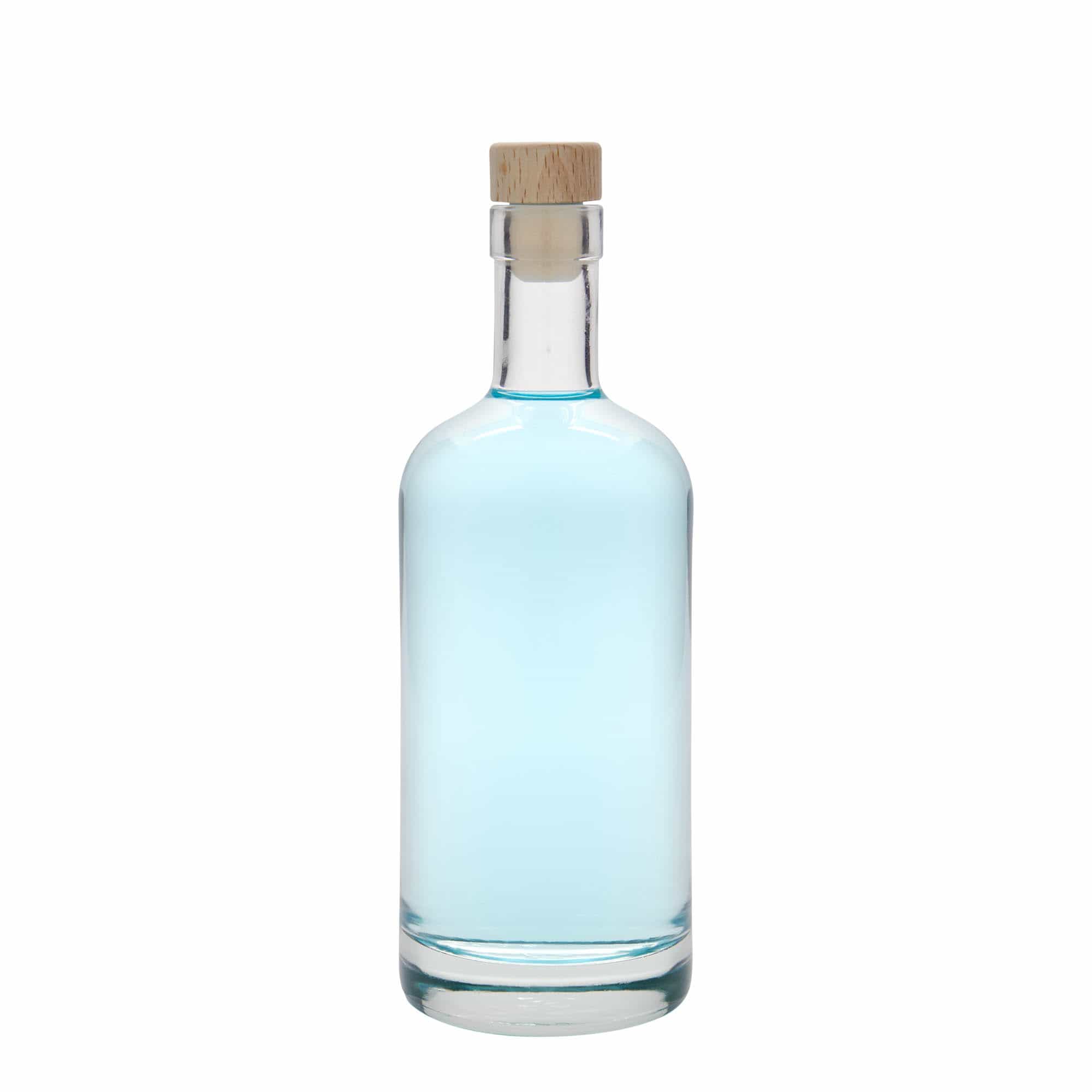 500 ml-es üvegpalack 'Linea Uno', szájnyílás: parafadugó
