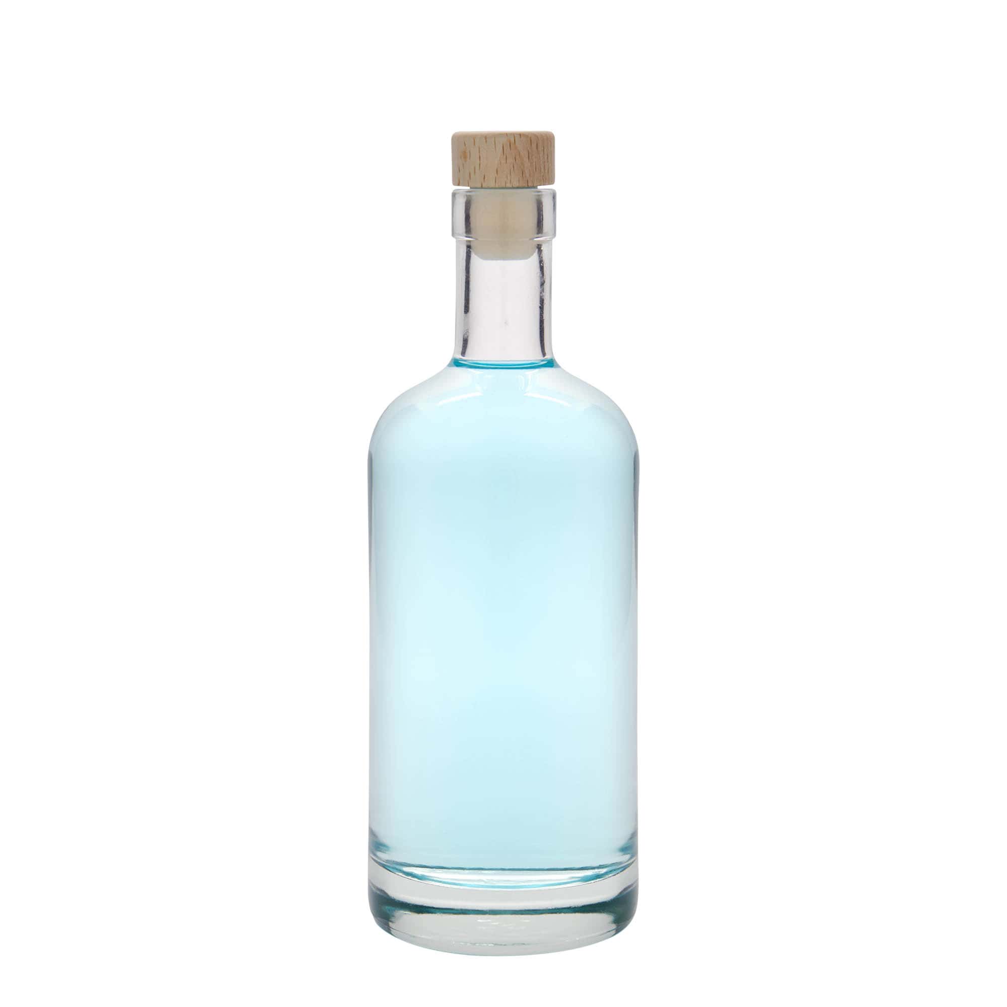 500 ml üvegpalack 'Linea Uno', nyílás: parafa