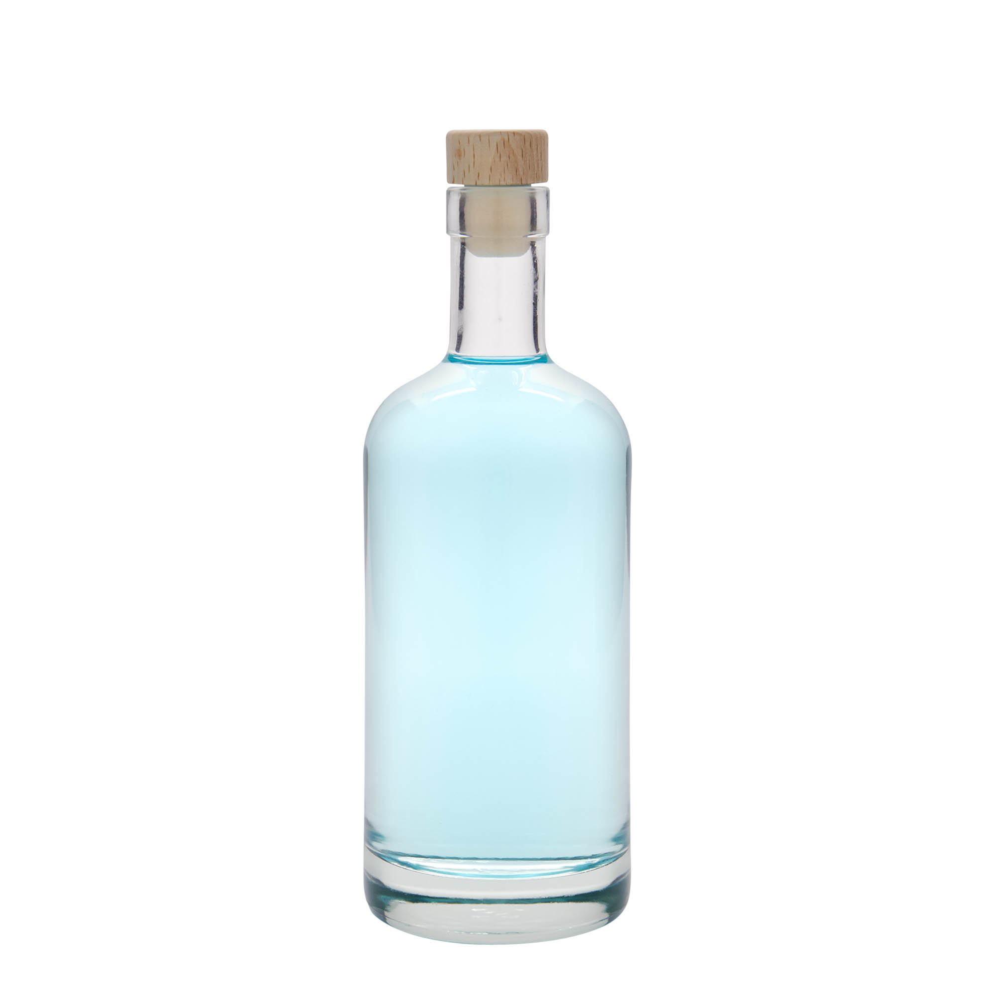 500 ml üvegpalack 'Linea Uno', nyílás: parafa