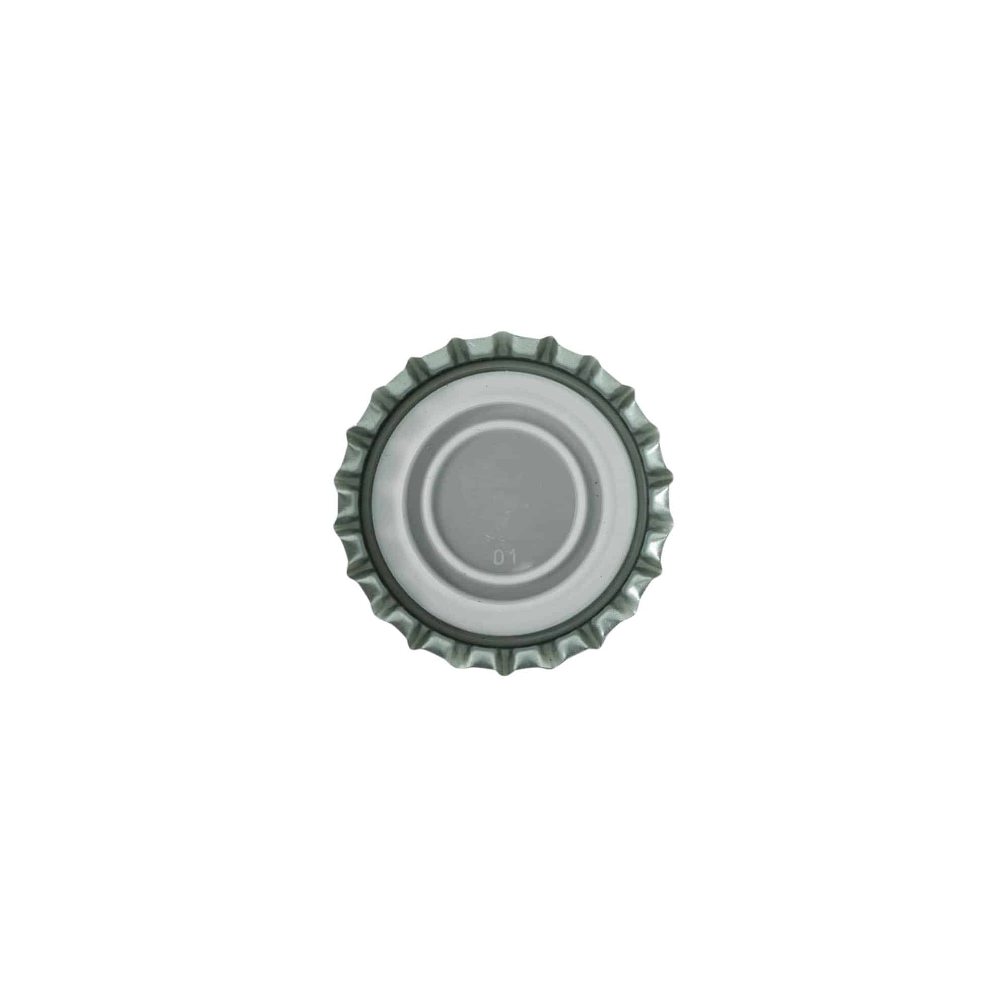 Söröskupak 29 mm, fém, fekete